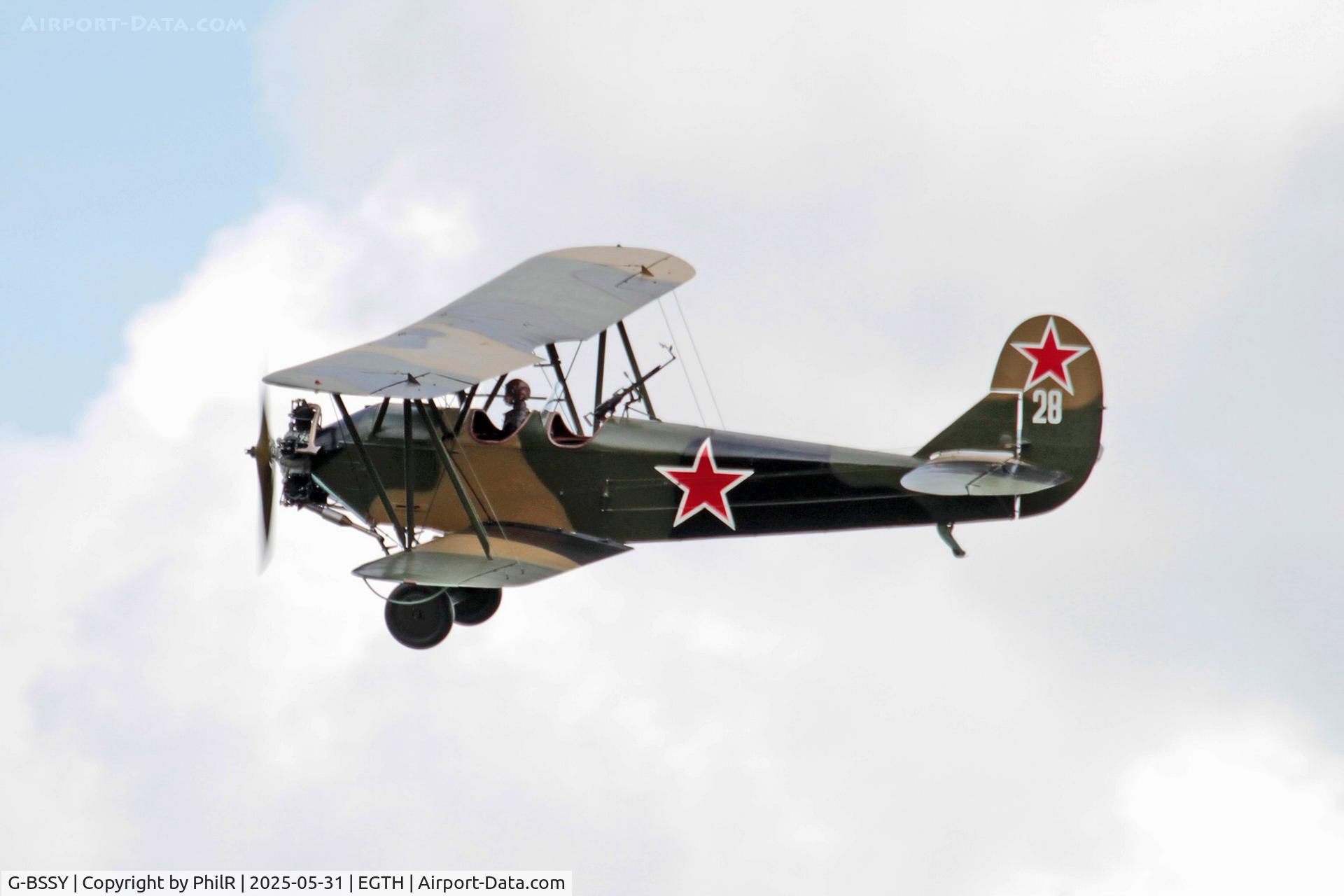 G-BSSY, 1944 Polikarpov Po-2 C/N 0094, '28' (G-BSSY) 1944 Polikarpov Po-2 Military Day Old Warden 