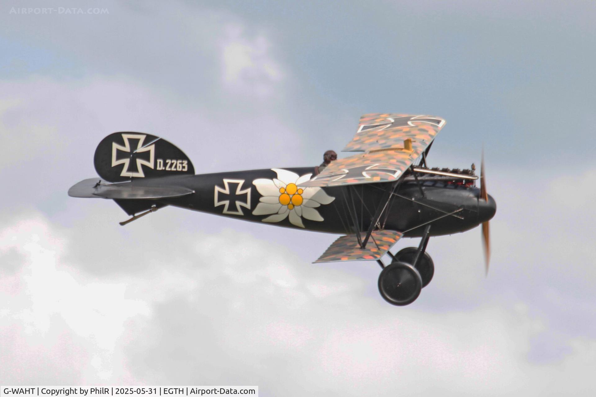 G-WAHT, 2016 Vintage Aviator DVA-1 Albatross Replica C/N 0147, 2263 (G-WAHT) 2016 TVAL Built Albatros D-Va1 (Replica) Military Day Old Warden 