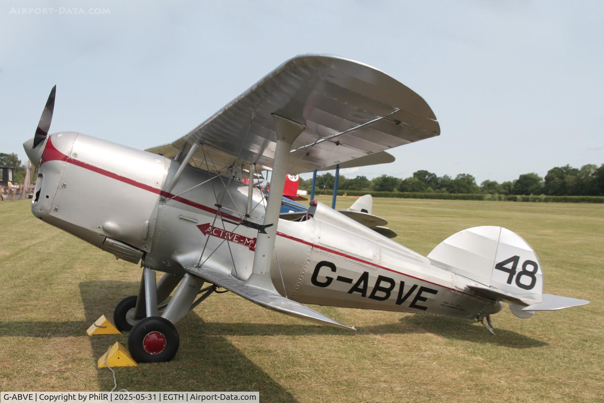 G-ABVE, 1932 Arrow Active 2 C/N 2, G-ABVE 1932 Arrow Active 2 Military Day Old Warden