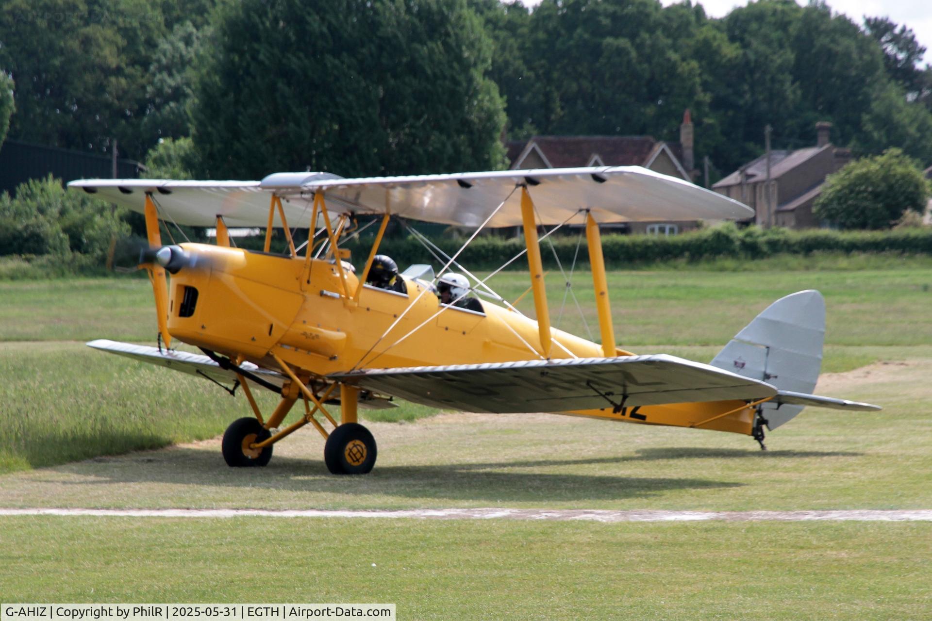 G-AHIZ, 1944 De Havilland DH-82A Tiger Moth II C/N 4610, G-AHIZ (PG624) 1944 DH82A Tiger Moth Military Day Old Warden