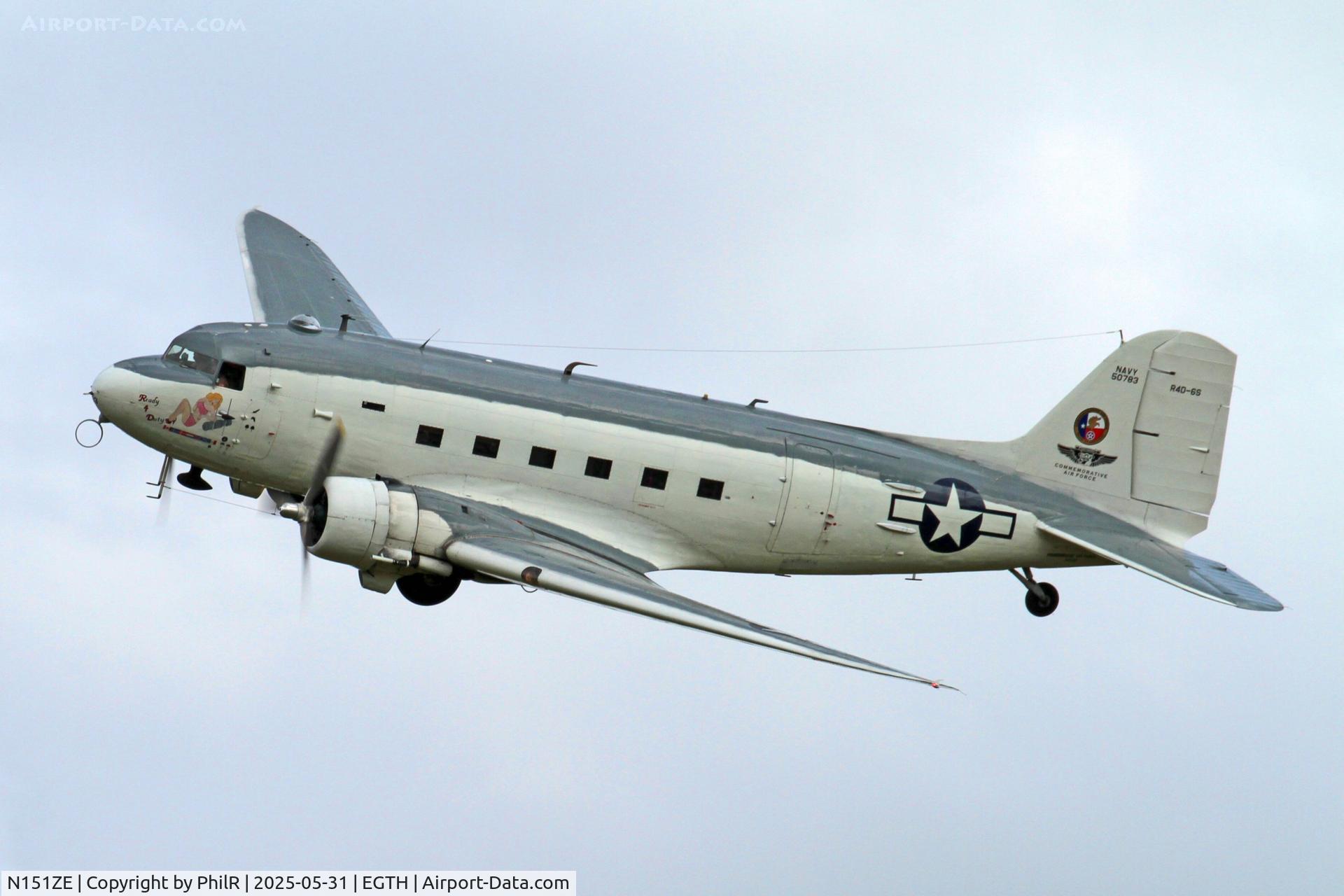 N151ZE, 1944 Douglas DC-3 C/N 50783, N151ZE '50783' 1944 Douglas R4D-6S US Navy Military Day Old Warden