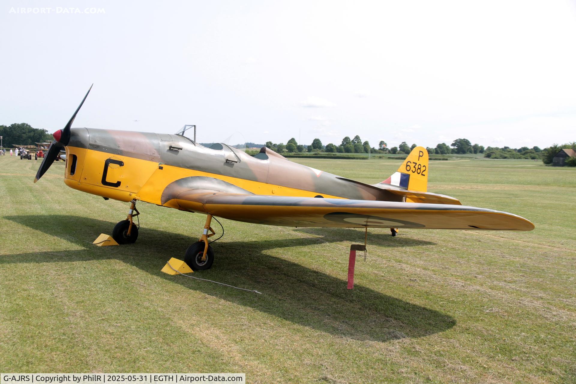 G-AJRS, 1939 Miles M14A Magister C/N 1750, P6382 (G-AJRS) 1939 Miles M.14A Hawk Trainer 3 Military Day Old Warden