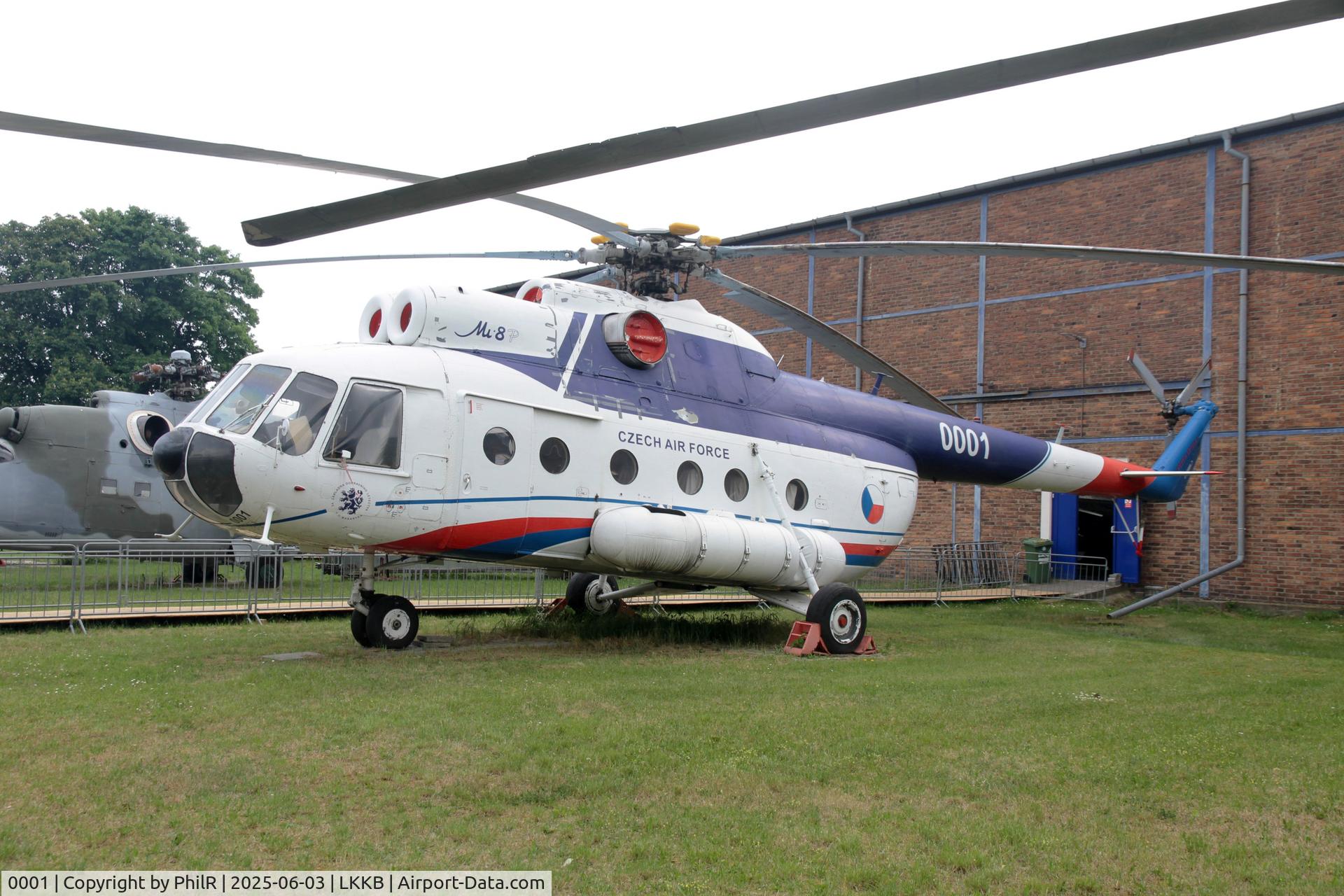 0001, Mil Mi-8P C/N 0001, 0001 1984 Mil Mi-8 P (Ex Mil Mi-9) Kbely Aviation Museum