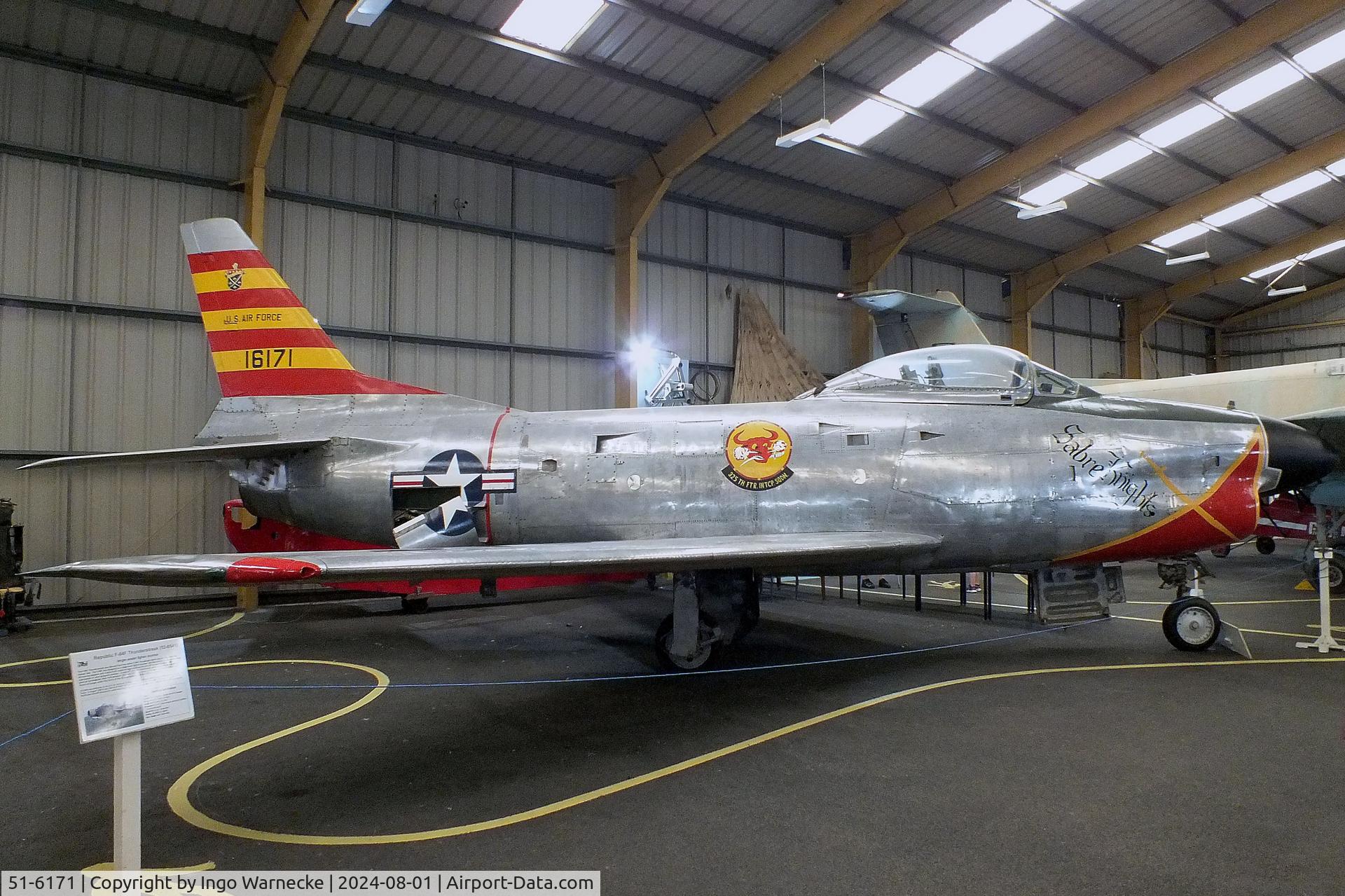 51-6171, 1953 North American F-86D Sabre C/N 173-315, North American F-86D Sabre at the NELSAM, Sunderland