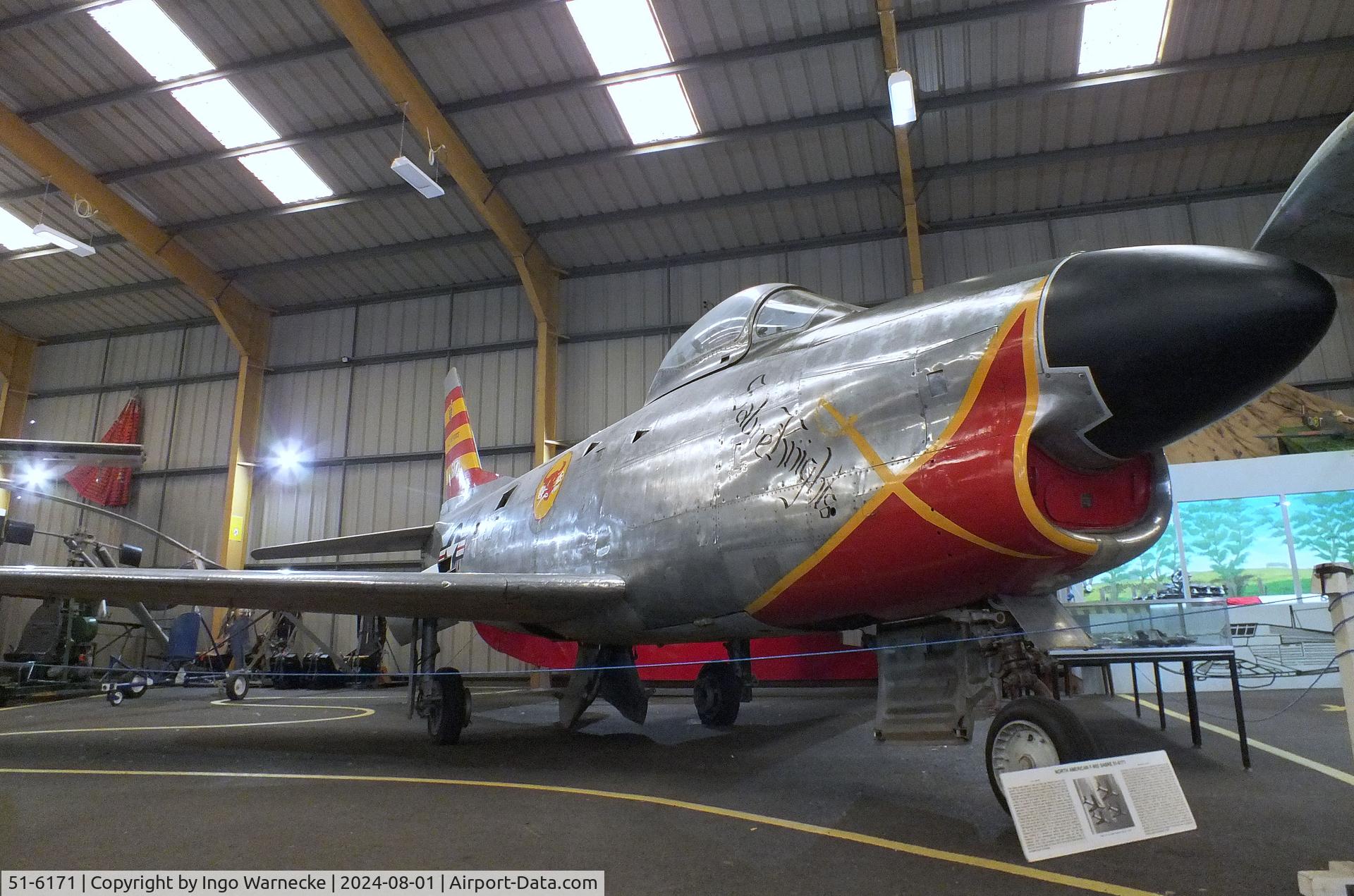 51-6171, 1953 North American F-86D Sabre C/N 173-315, North American F-86D Sabre at the NELSAM, Sunderland