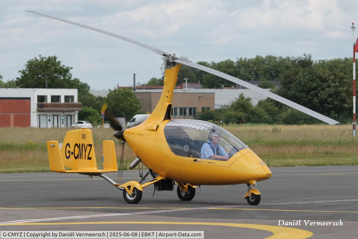G-CMYZ, 2025 AutoGyro Calidus 916iS C/N C00583, At Kortrijk Airport. ex D-MTGZ