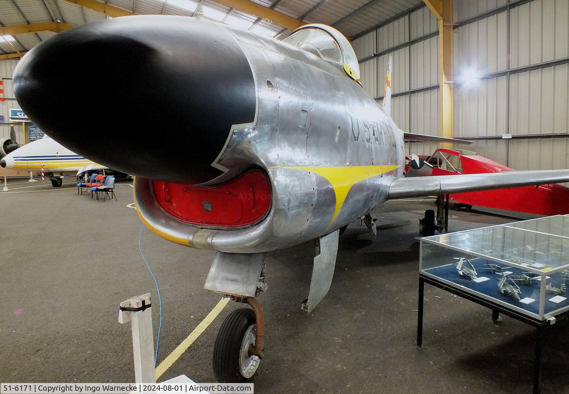 51-6171, 1953 North American F-86D Sabre C/N 173-315, North American F-86D Sabre at the NELSAM, Sunderland