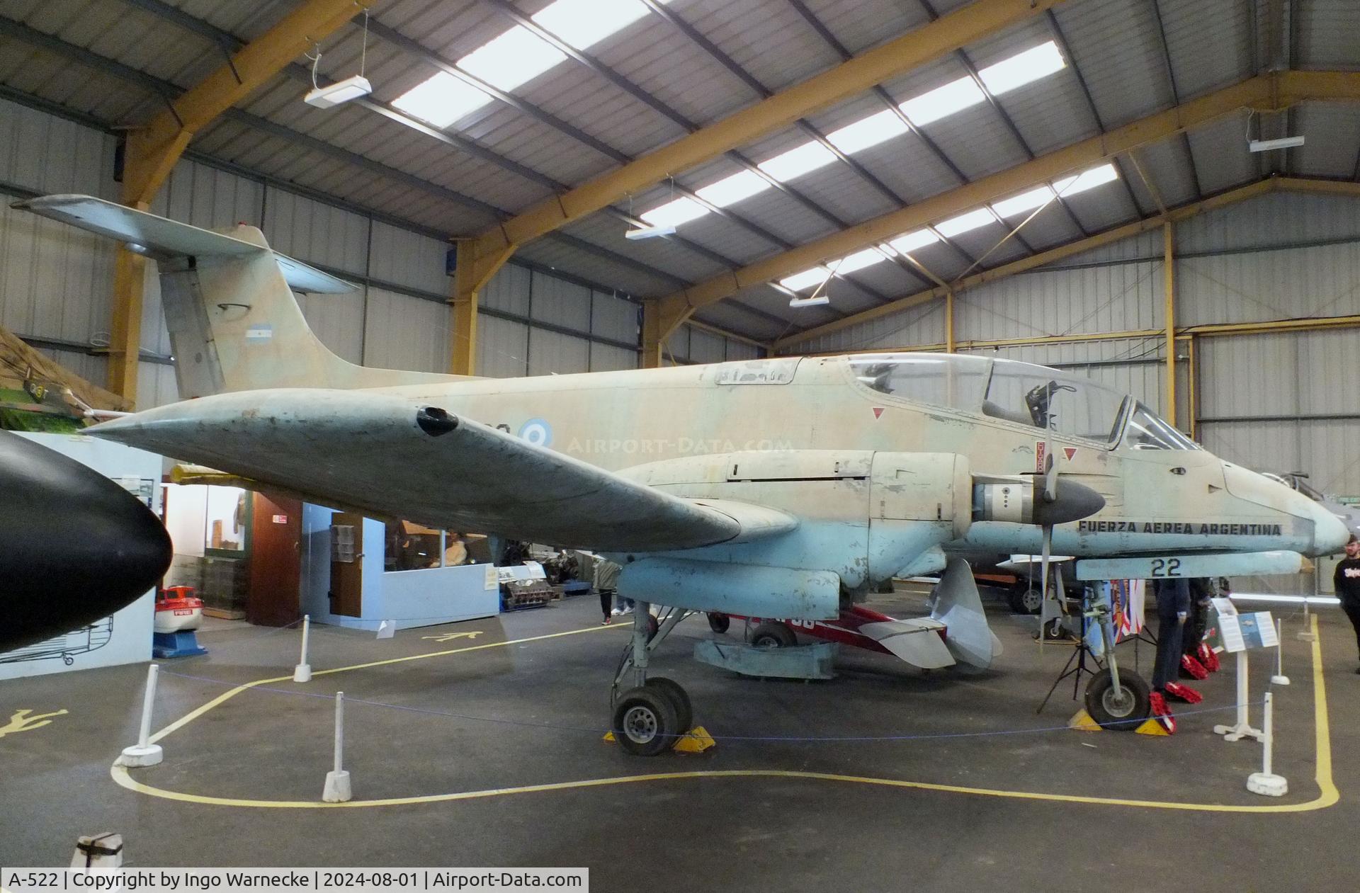 A-522, FMA IA-58A Pucará C/N 022, FMA IA-58A Pucará at the NELSAM, Sunderland