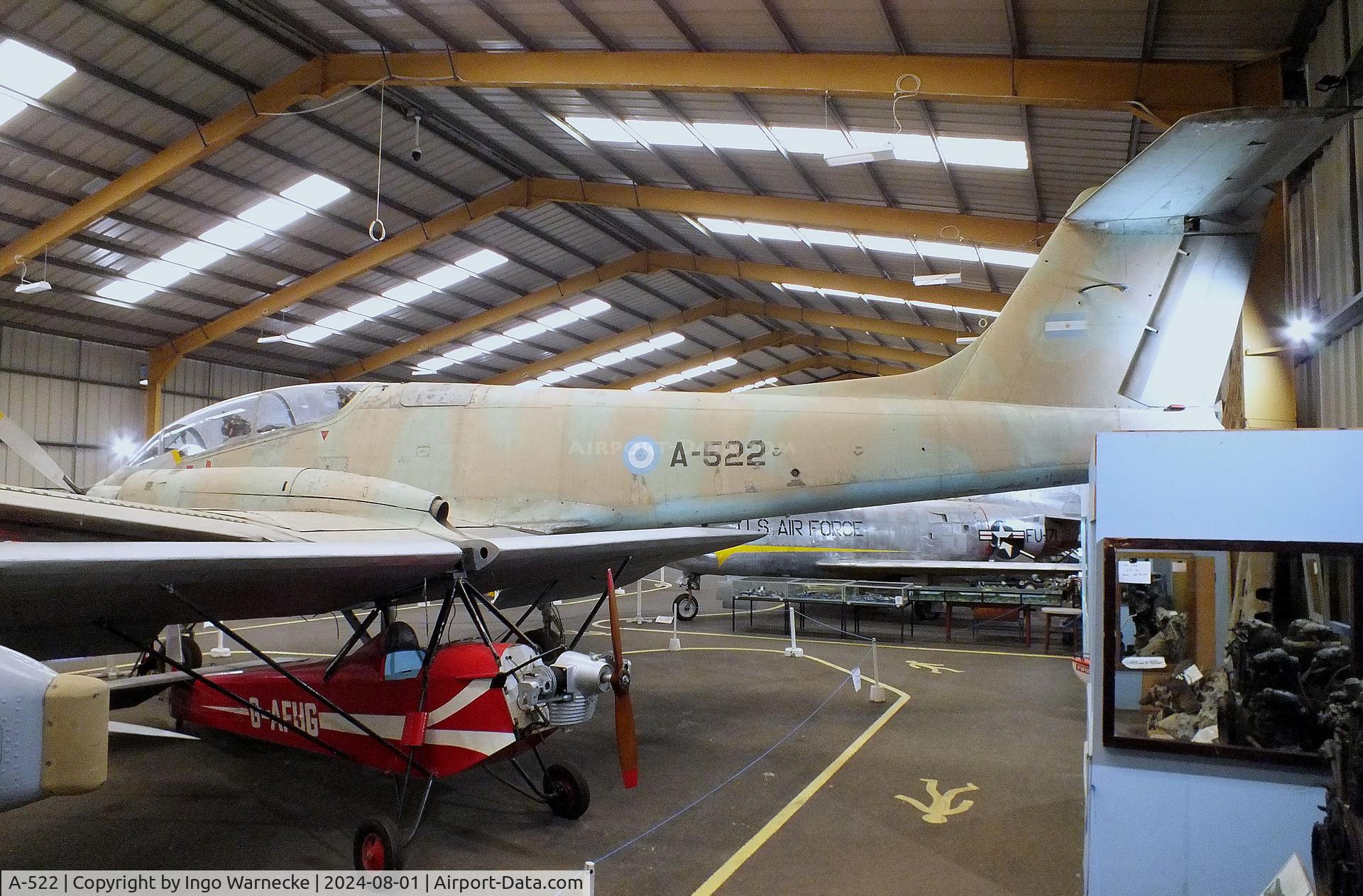 A-522, FMA IA-58A Pucará C/N 022, FMA IA-58A Pucará at the NELSAM, Sunderland