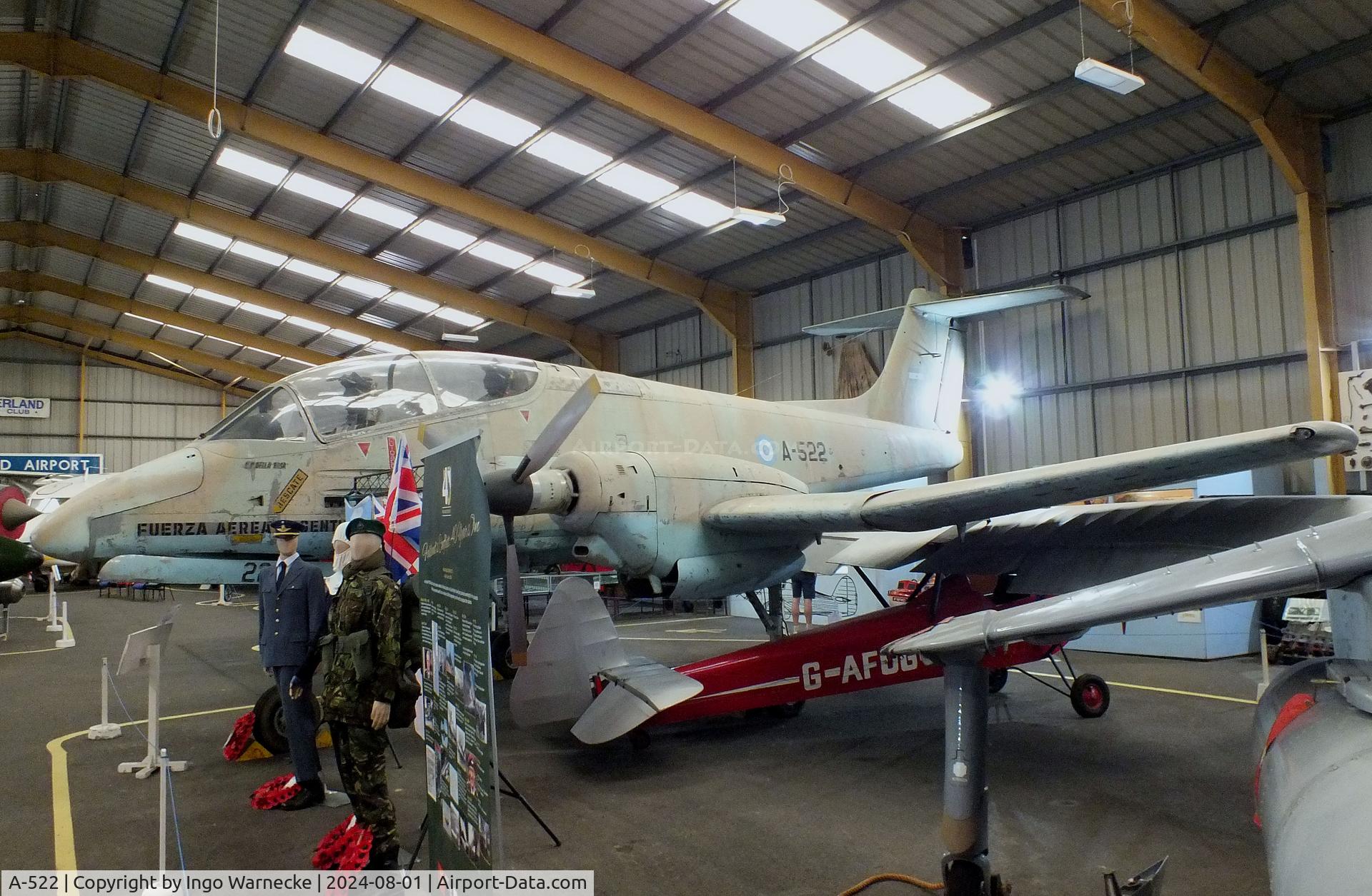 A-522, FMA IA-58A Pucará C/N 022, FMA IA-58A Pucará at the NELSAM, Sunderland