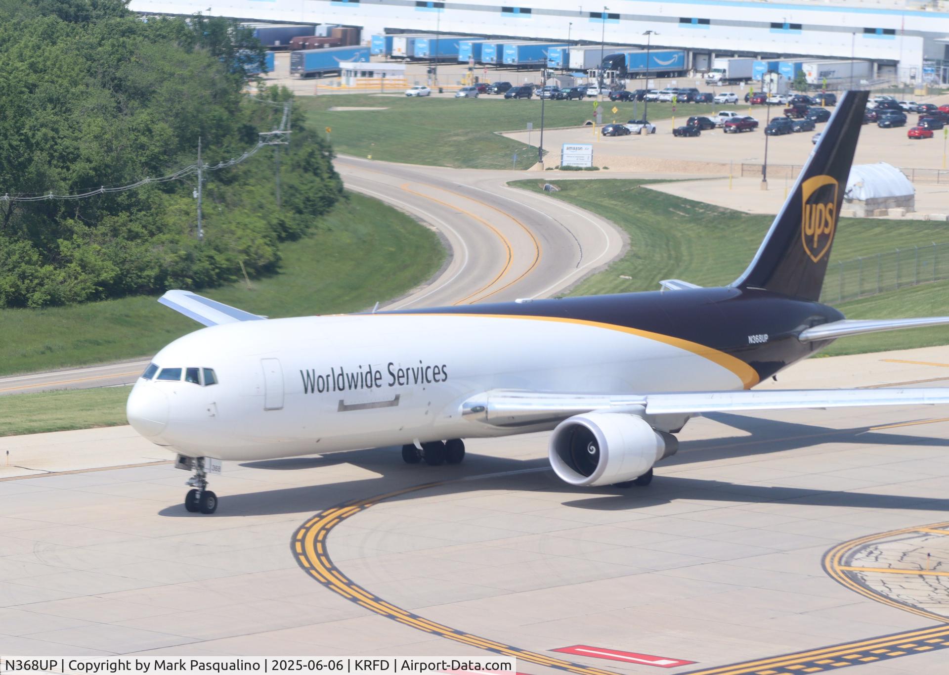 N368UP, 2019 Boeing 767-300F C/N 65907, Boeing 767-300F