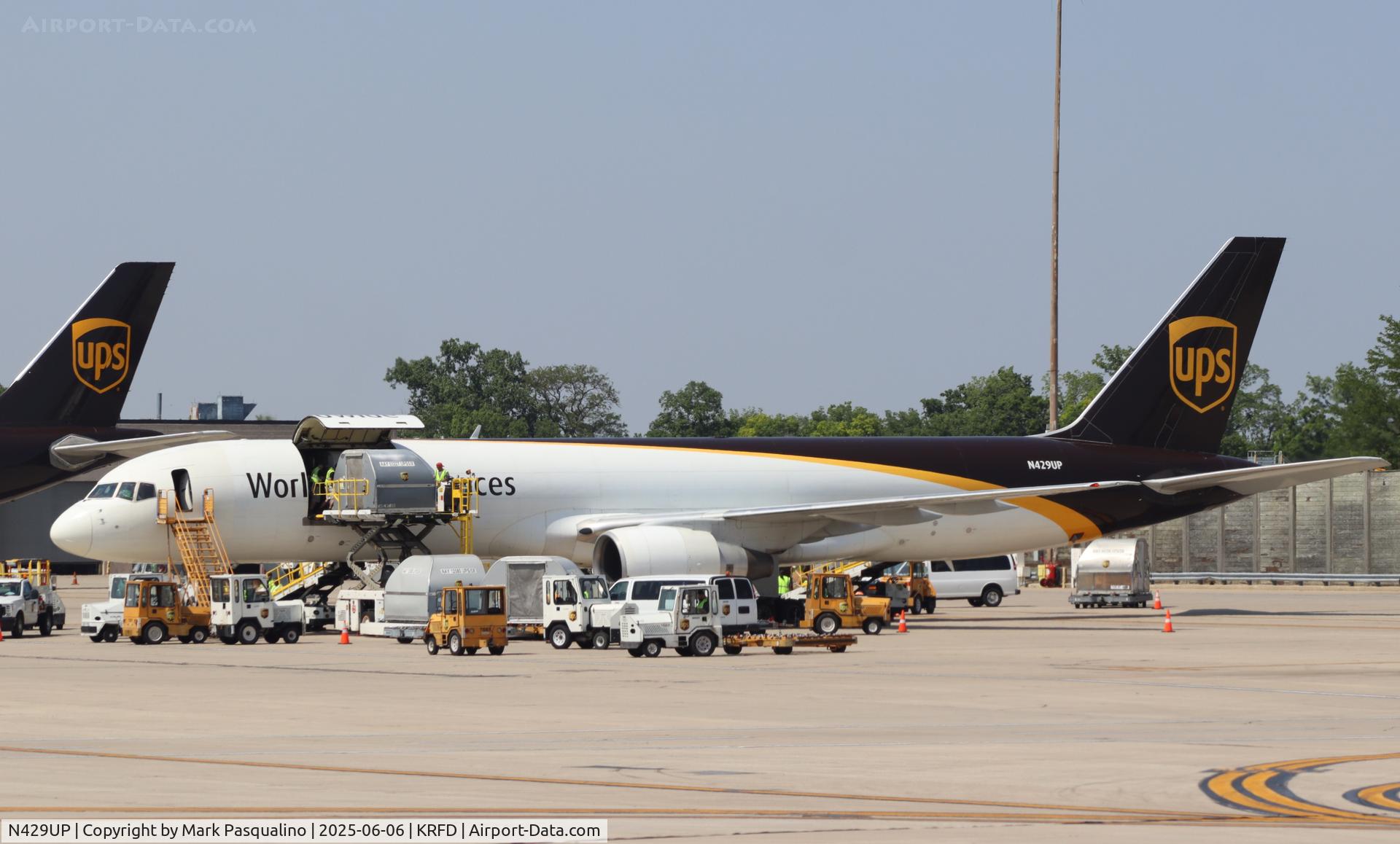 N429UP, 1992 Boeing 757-24APF C/N 25460, Boeing 757-24APF