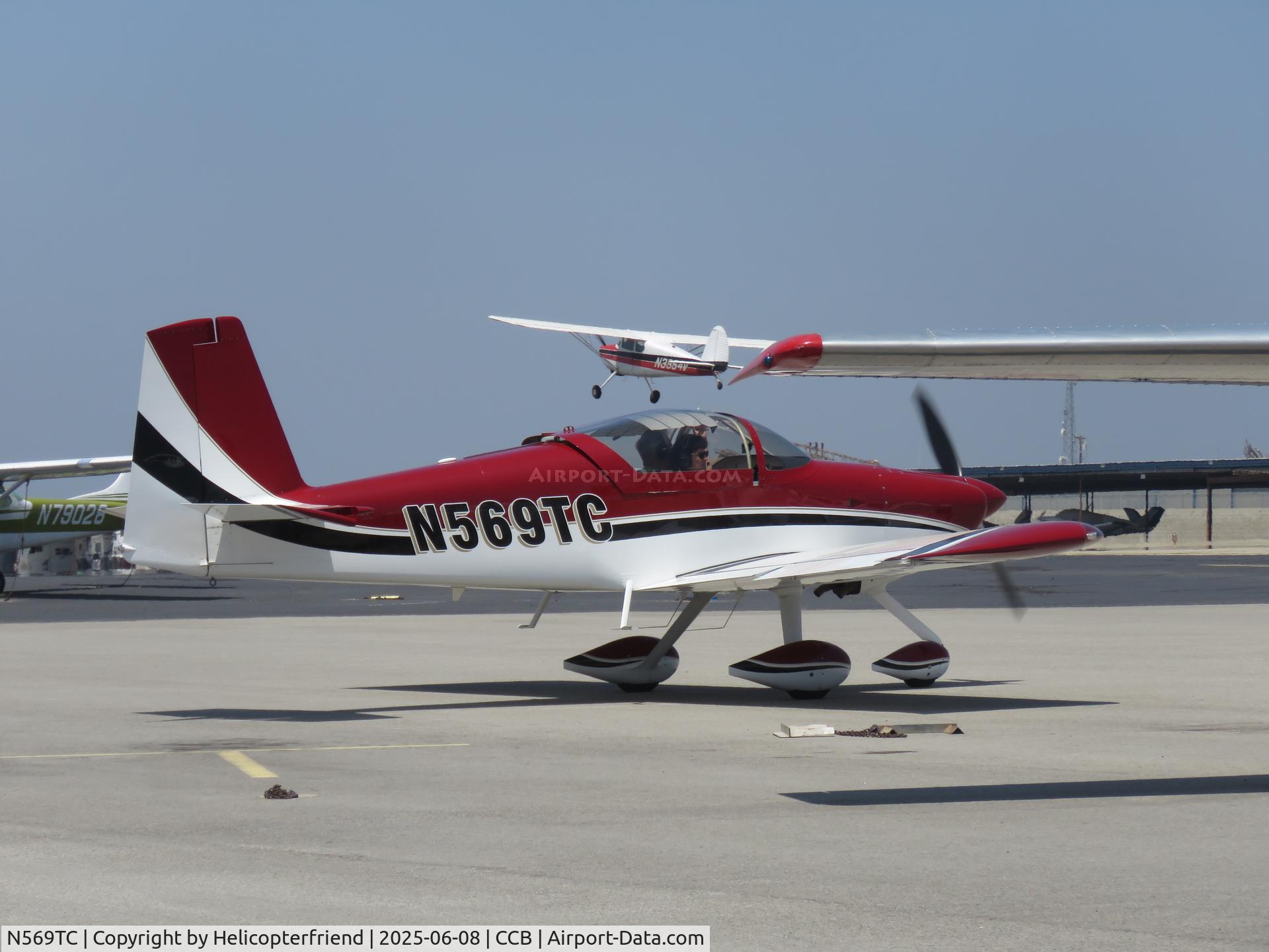 N569TC, Vans RV-7A C/N 71971, Taxiing