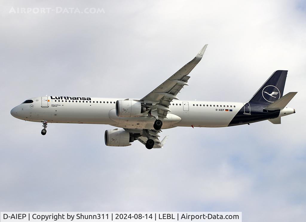 D-AIEP, Airbus 321-271NX C/N 11027, Landing rwy 24R