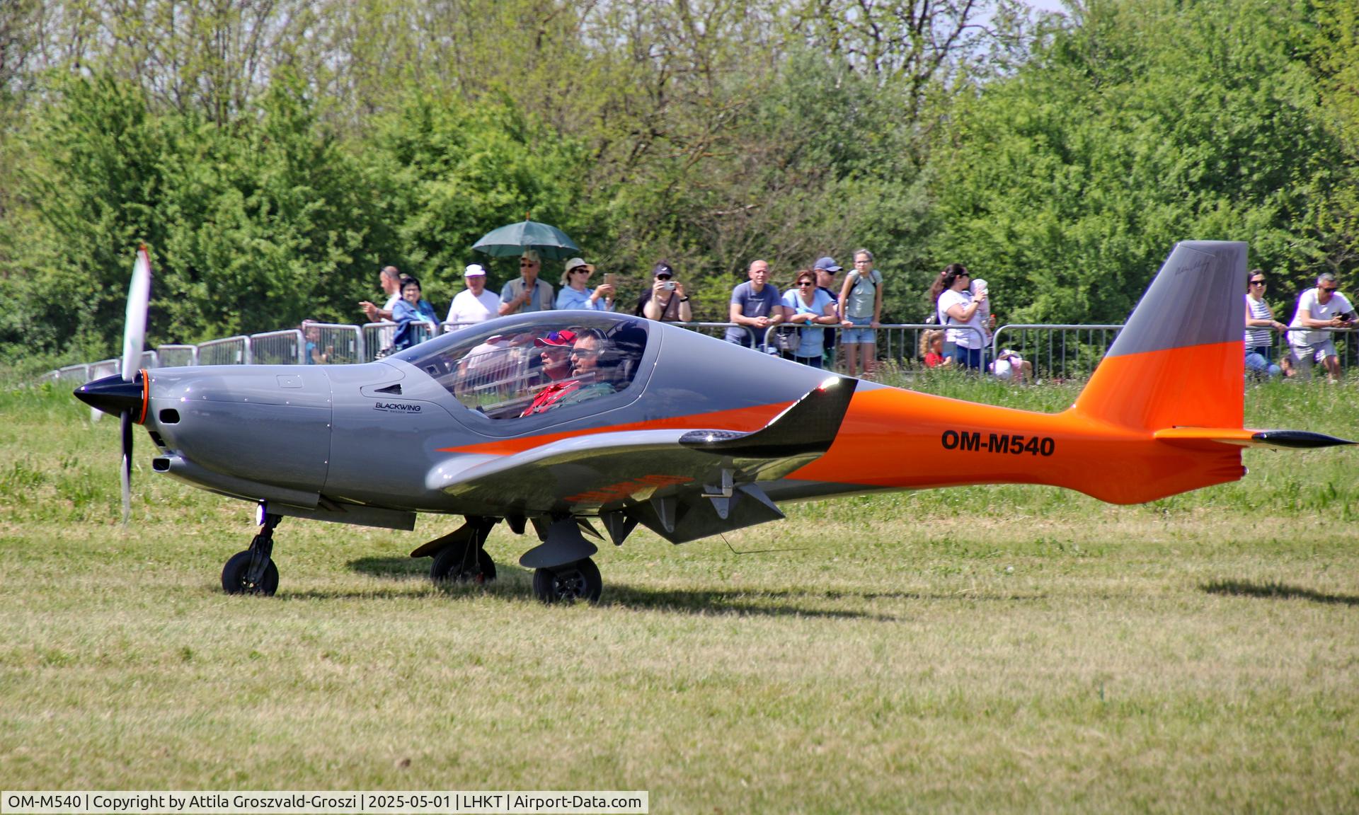 OM-M540, 2023 BlackWing BW 635RG C/N 022, LHKT - Kadarkút Airport, Hungary. Kadarkút Airshow 2025