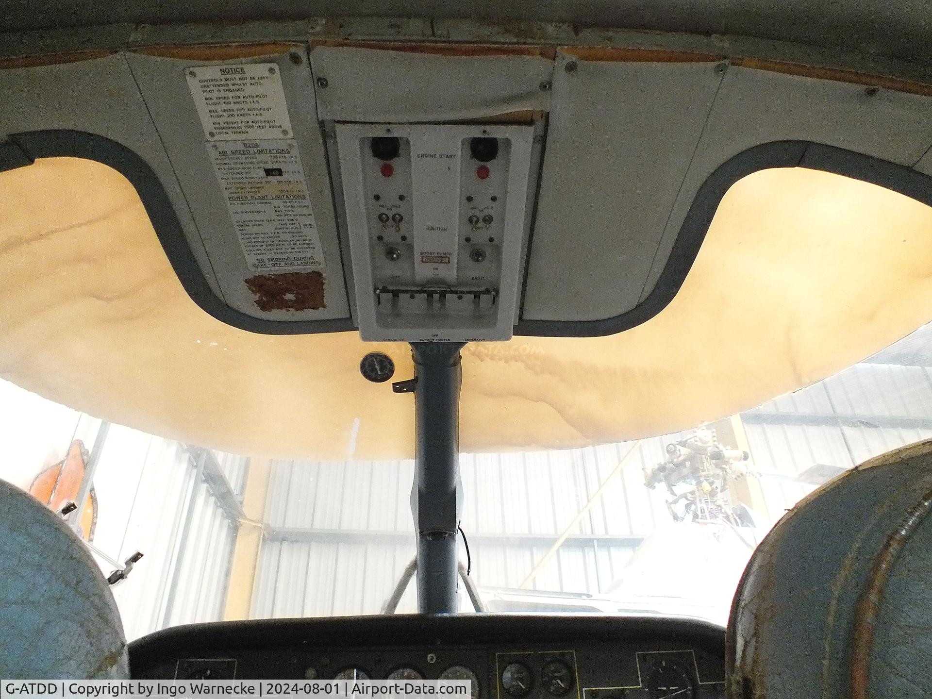 G-ATDD, 1965 Beagle B-206 Series 1 C/N B013, Beagle B.206 Srs2 (forward cockpit section only) at the NELSAM, Sunderland #c
