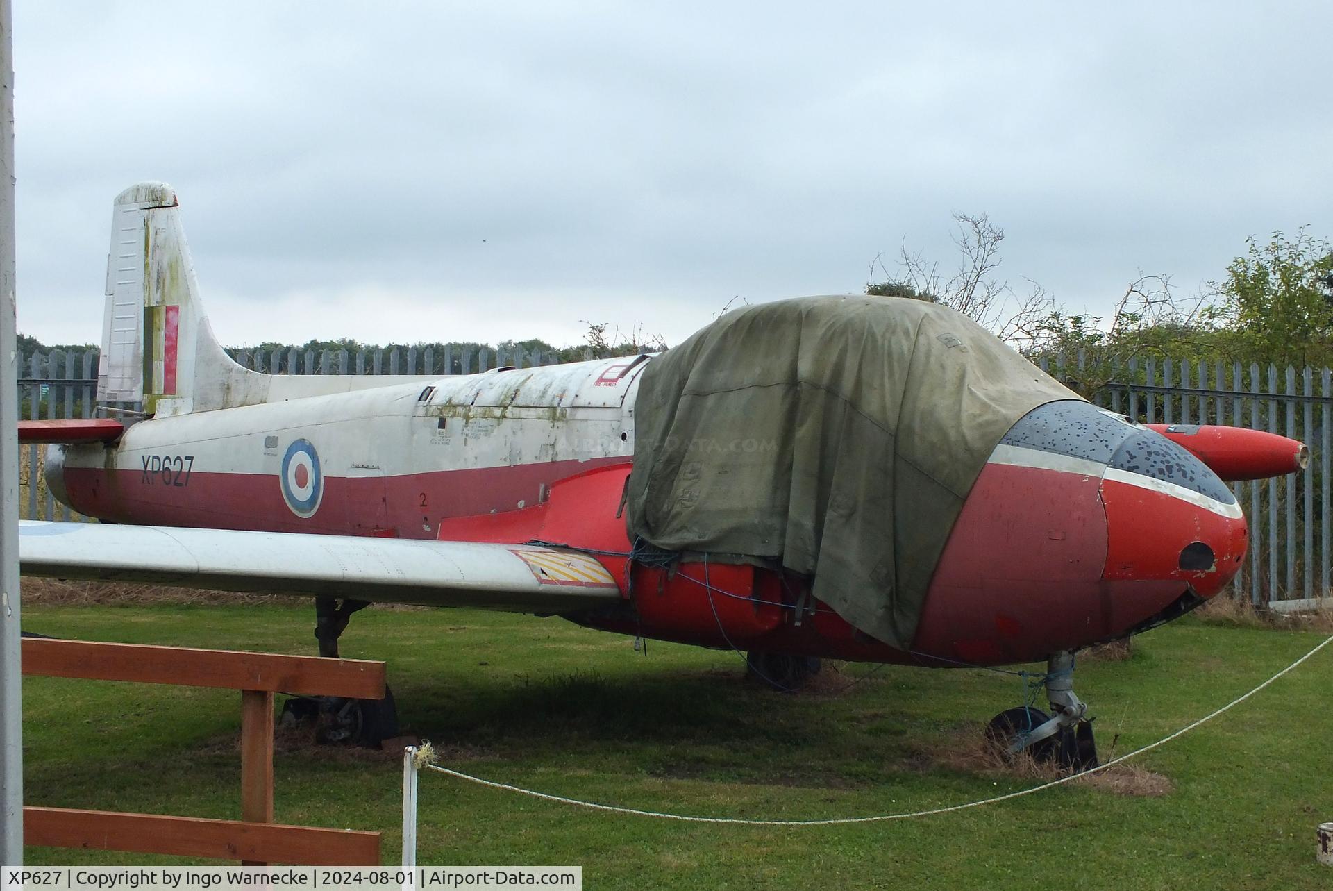 XP627, BAC 84 Jet Provost T.4 C/N PAC/W/16899, BAC P.84 Jet Provost T4 at the NELSAM, Sunderland