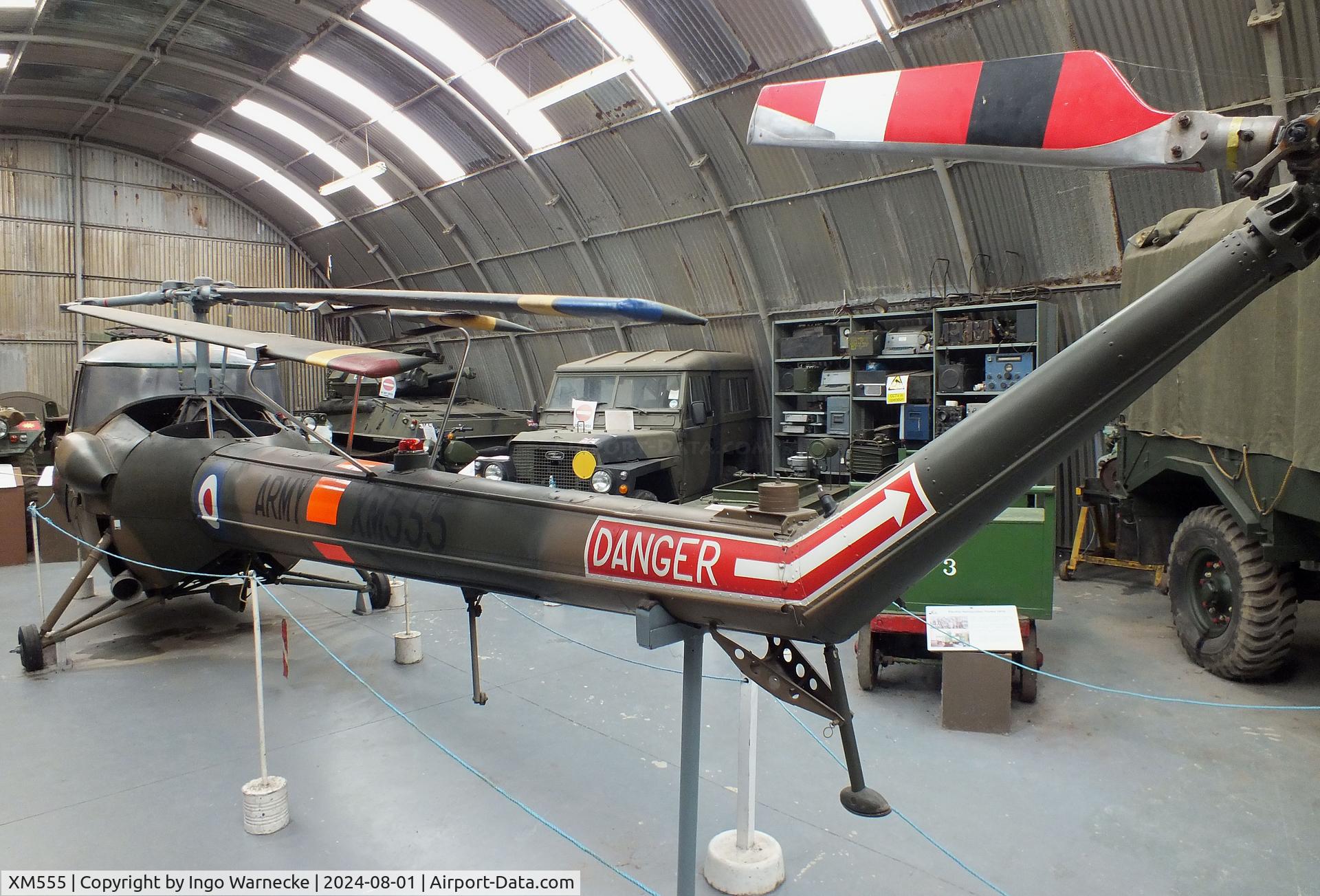 XM555, 1959 Saunders-Roe Skeeter AOP.12 C/N S2/5109, Saunders-Roe Skeeter AOP12 at the NELSAM, Sunderland