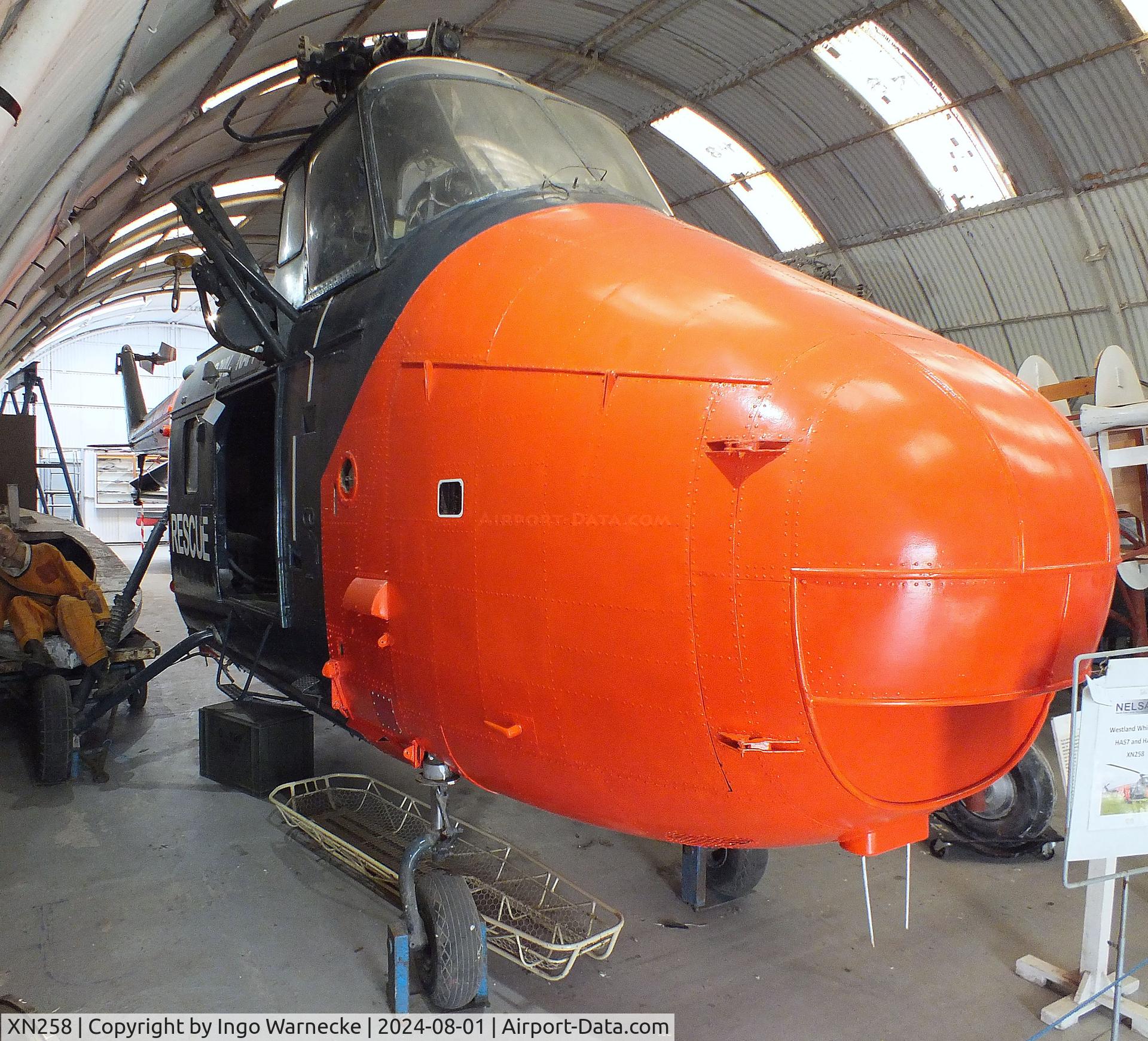 XN258, Westland Whirlwind HAR.9 C/N WA270, Westland Whirlwind HAR9 at the NELSAM, Sunderland