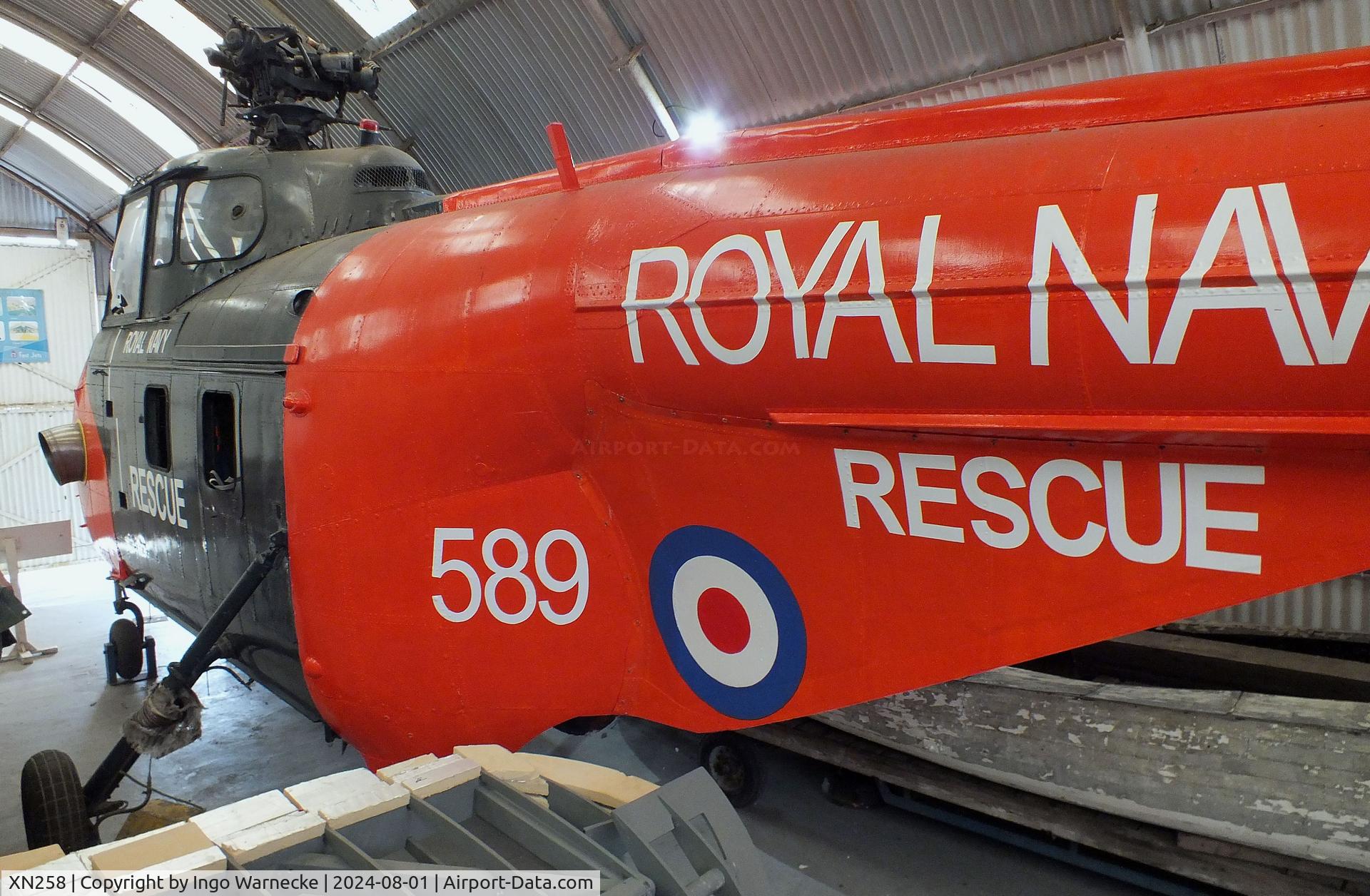 XN258, Westland Whirlwind HAR.9 C/N WA270, Westland Whirlwind HAR9 at the NELSAM, Sunderland