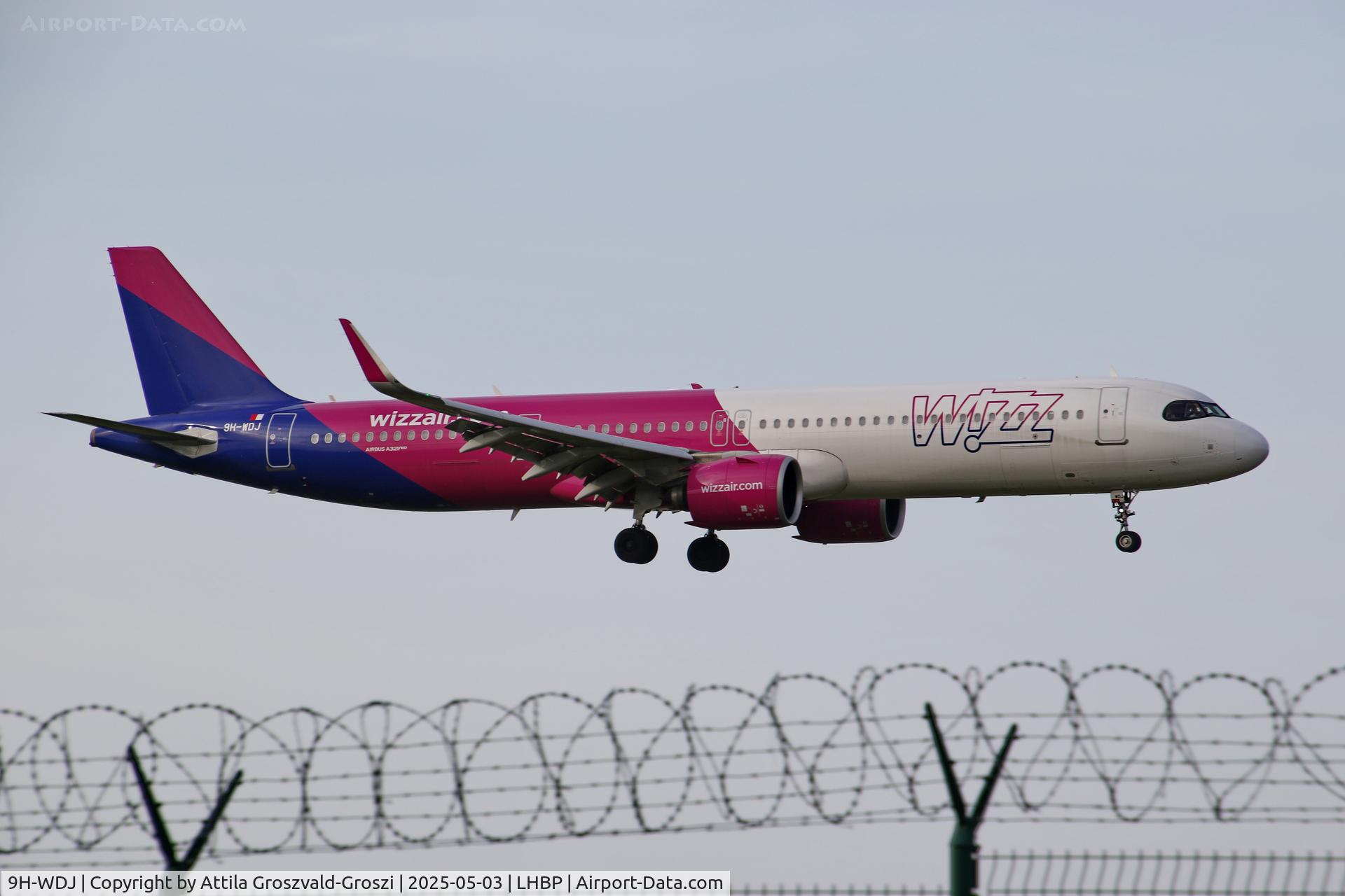 9H-WDJ, 2023 Airbus A321-271NX C/N 11388, LHBP - Budapest Liszt Ferenc International Airport, Budapest, Hungary