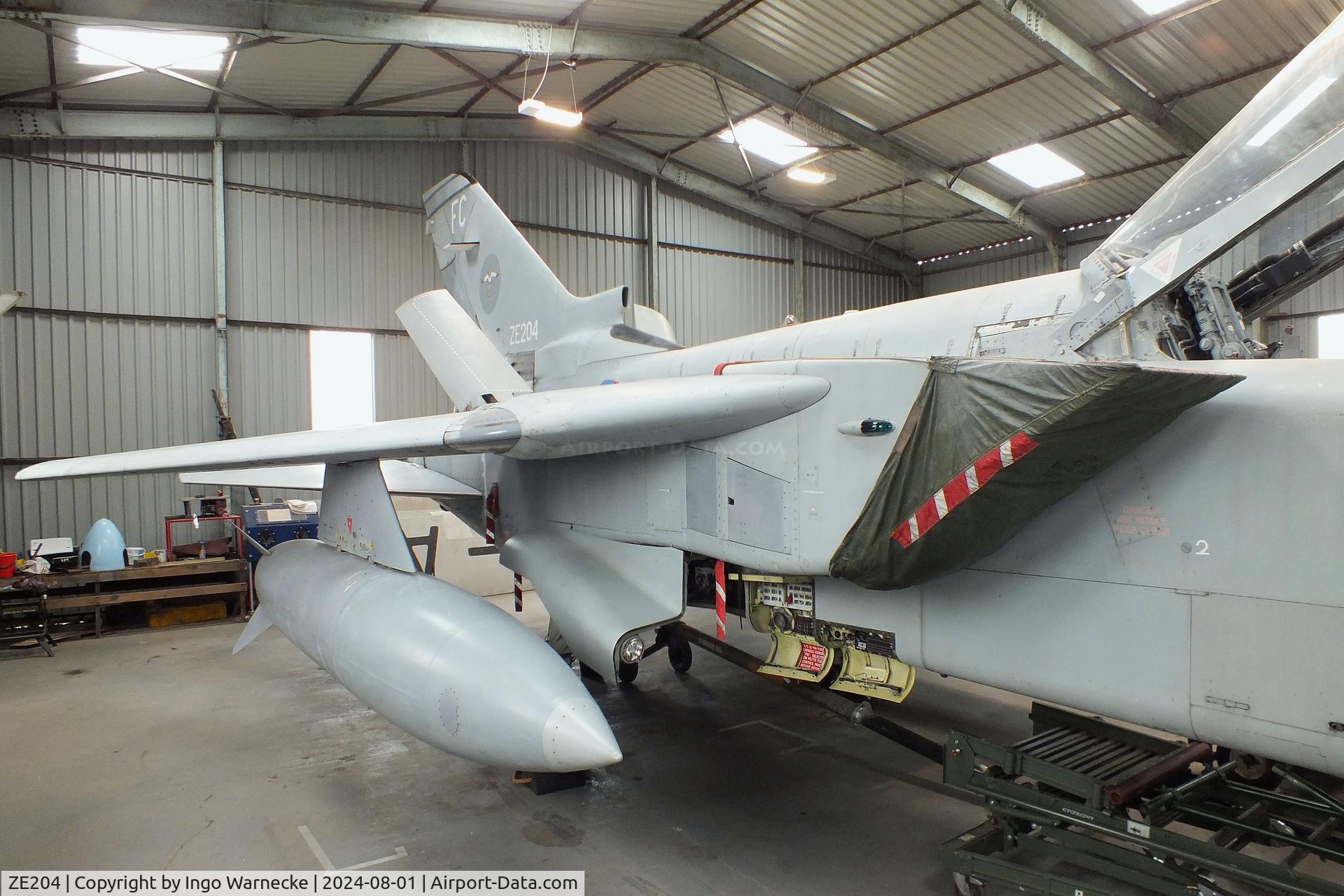 ZE204, 1986 Panavia Tornado F.3 C/N 569/AS024/3255, Panavia Tornado F3 at the NELSAM, Sunderland
