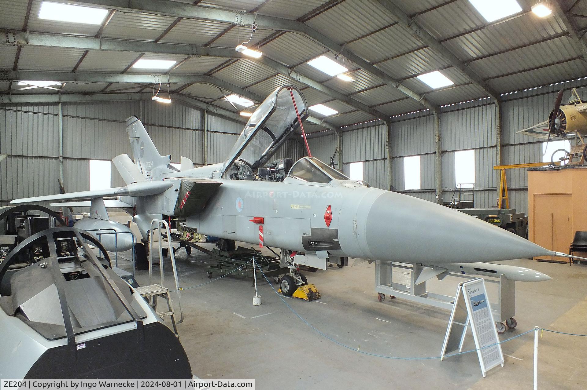 ZE204, 1986 Panavia Tornado F.3 C/N 569/AS024/3255, Panavia Tornado F3 at the NELSAM, Sunderland