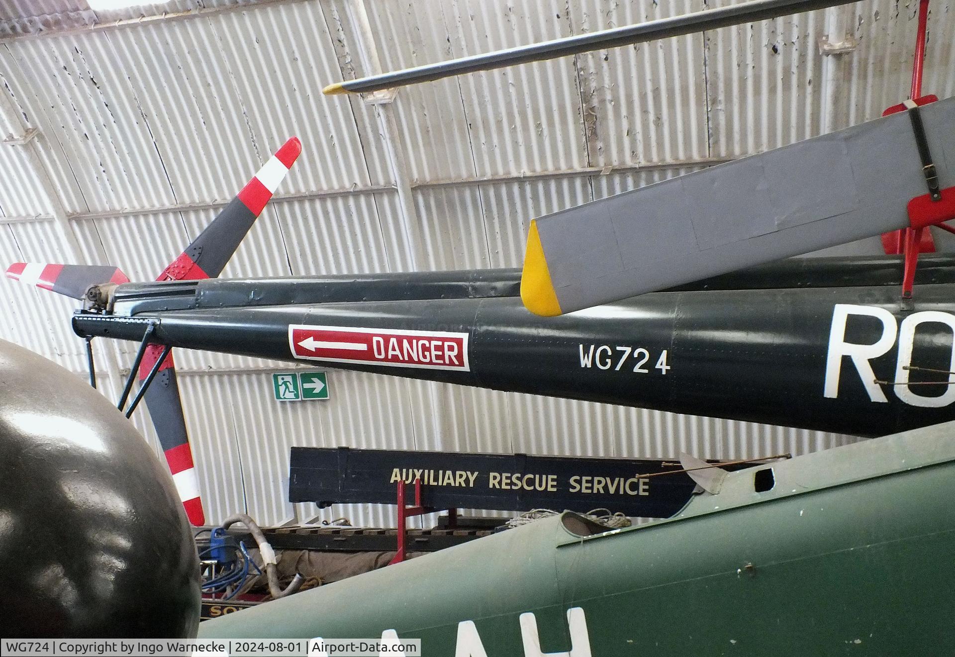 WG724, Westland Dragonfly HR.5 C/N WA/H/55, Westland Dragonfly HR5 at the NELSAM, Sunderland