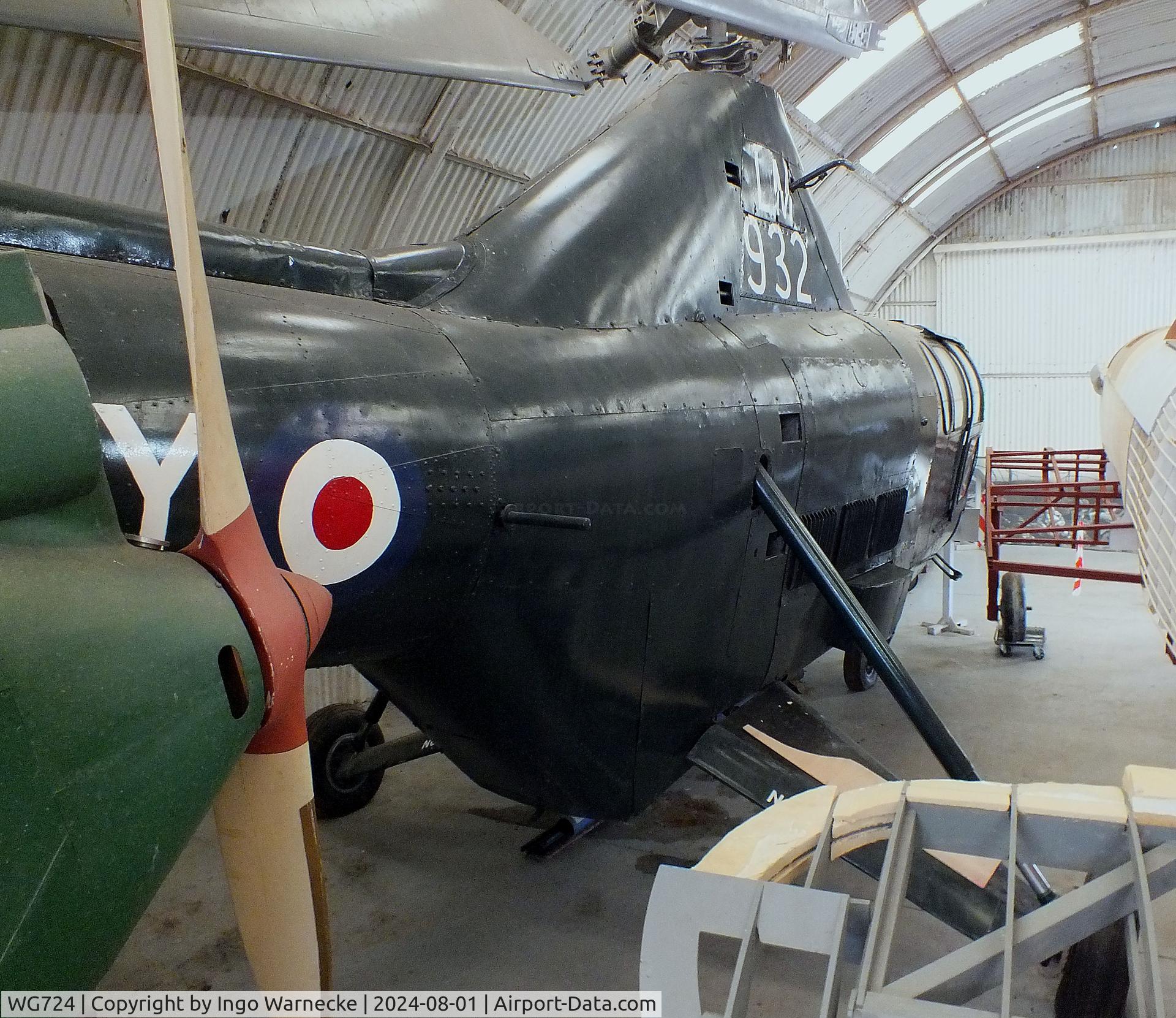 WG724, Westland Dragonfly HR.5 C/N WA/H/55, Westland Dragonfly HR5 at the NELSAM, Sunderland