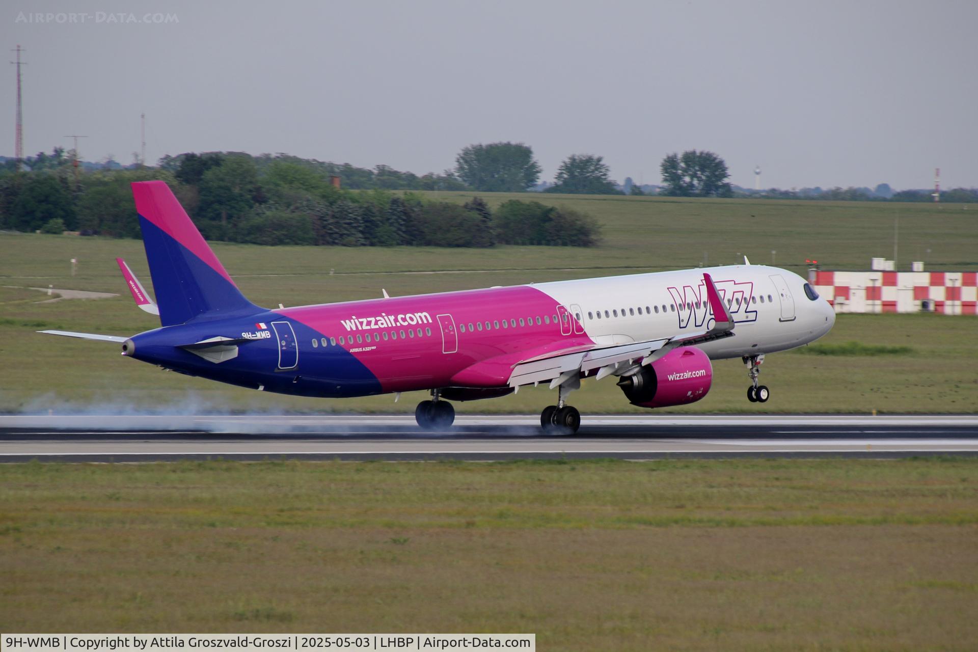 9H-WMB, 2025 Airbus A321-271NX C/N 12439, LHBP - Budapest Liszt Ferenc International Airport, Budapest, Hungary