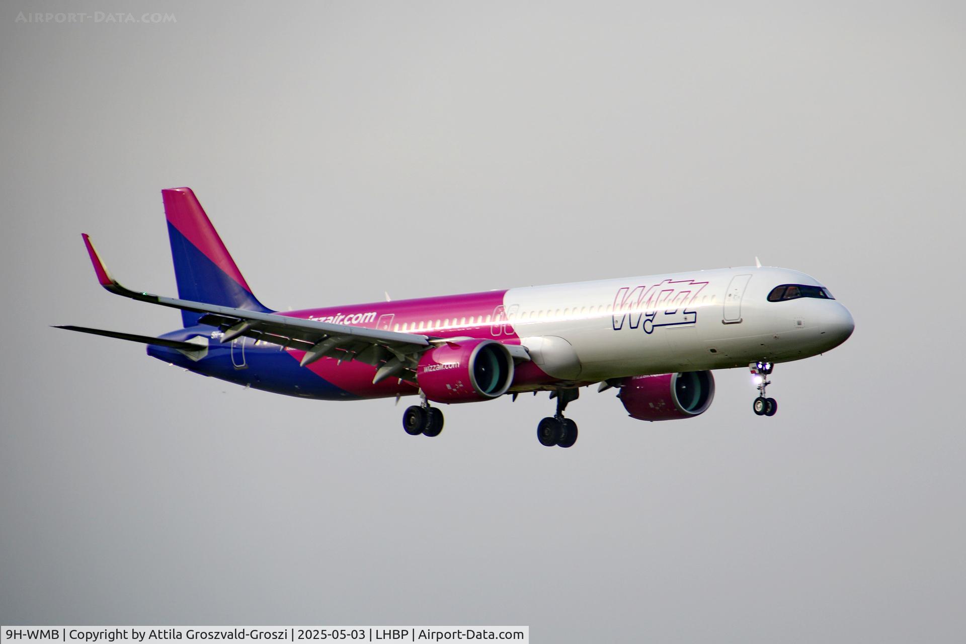 9H-WMB, 2025 Airbus A321-271NX C/N 12439, LHBP - Budapest Liszt Ferenc International Airport, Budapest, Hungary