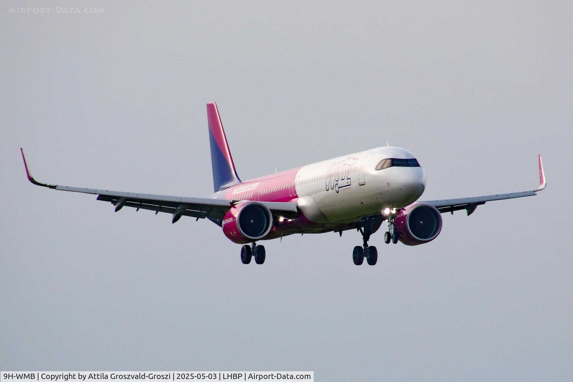 9H-WMB, 2025 Airbus A321-271NX C/N 12439, LHBP - Budapest Liszt Ferenc International Airport, Budapest, Hungary