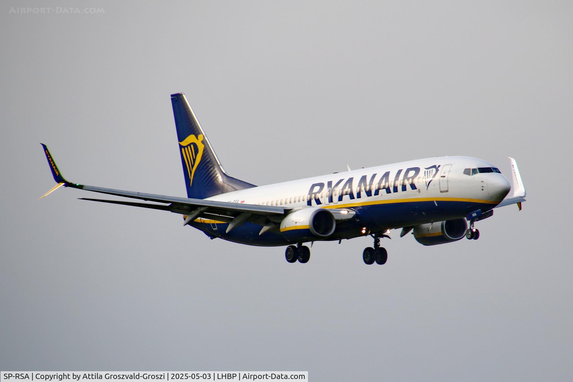 SP-RSA, 2014 Boeing 737-8AS C/N 44686, LHBP - Budapest Liszt Ferenc International Airport, Budapest, Hungary