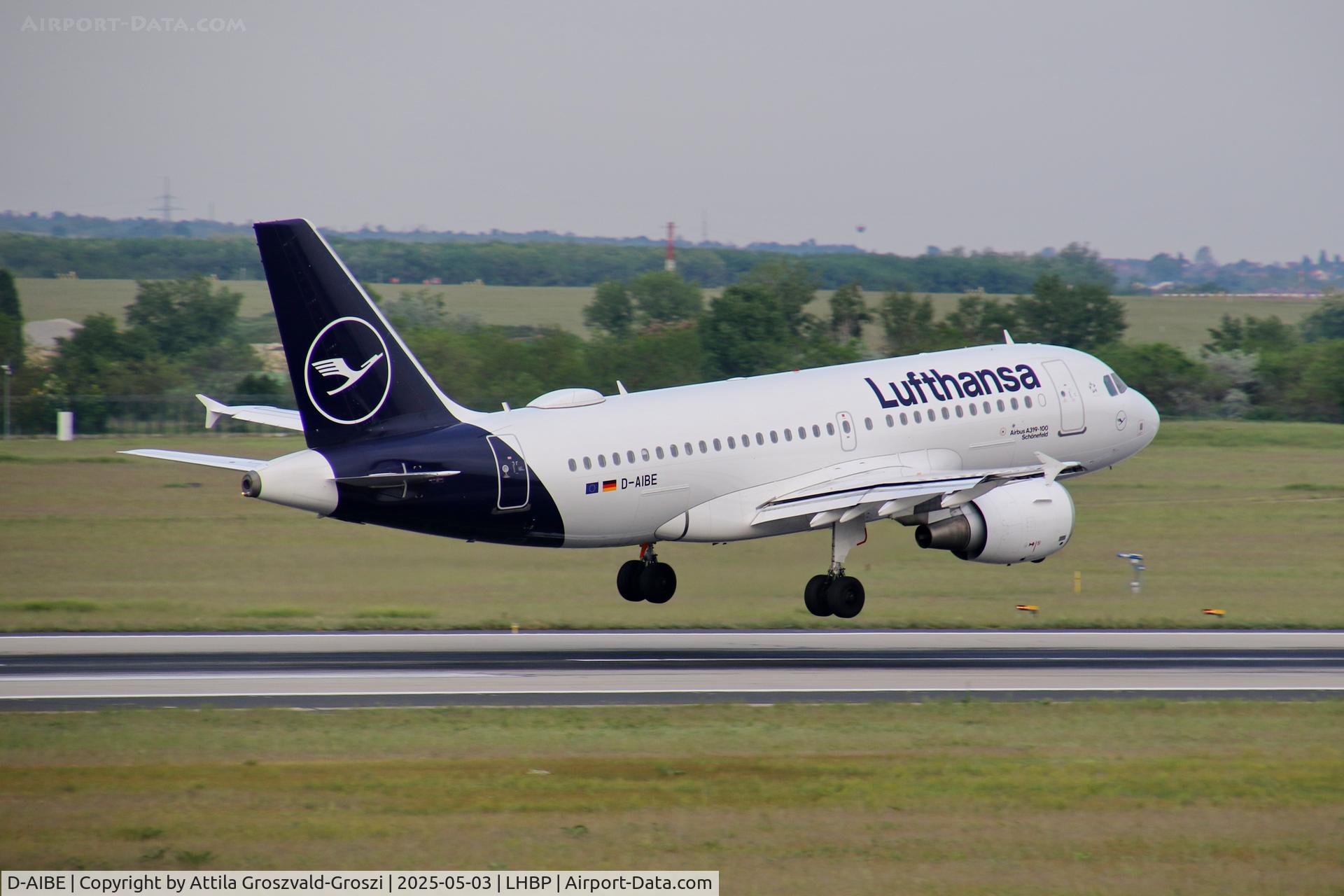 D-AIBE, 2010 Airbus A319-112 C/N 4511, LHBP - Budapest Liszt Ferenc International Airport, Budapest, Hungary