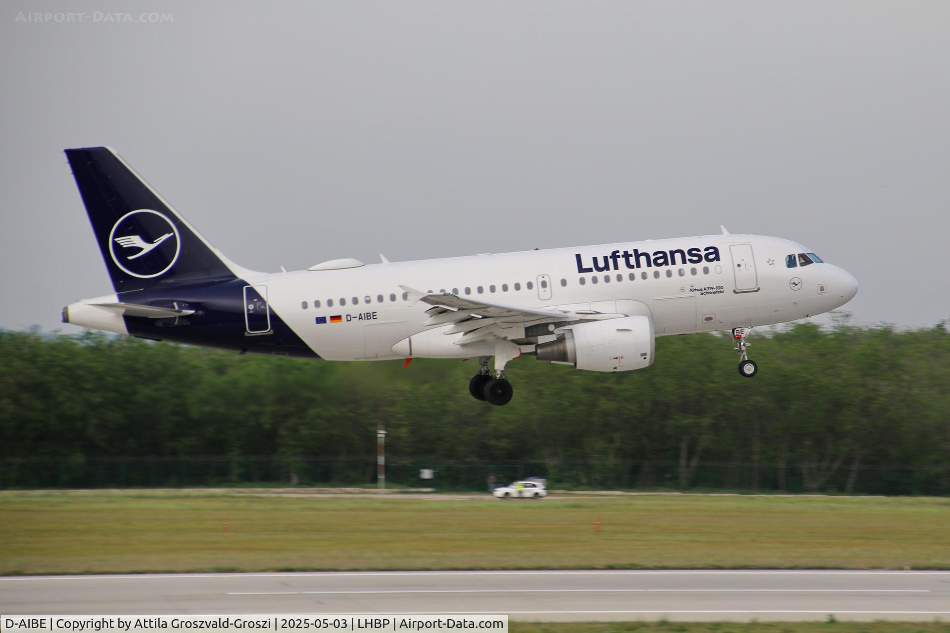 D-AIBE, 2010 Airbus A319-112 C/N 4511, LHBP - Budapest Liszt Ferenc International Airport, Budapest, Hungary