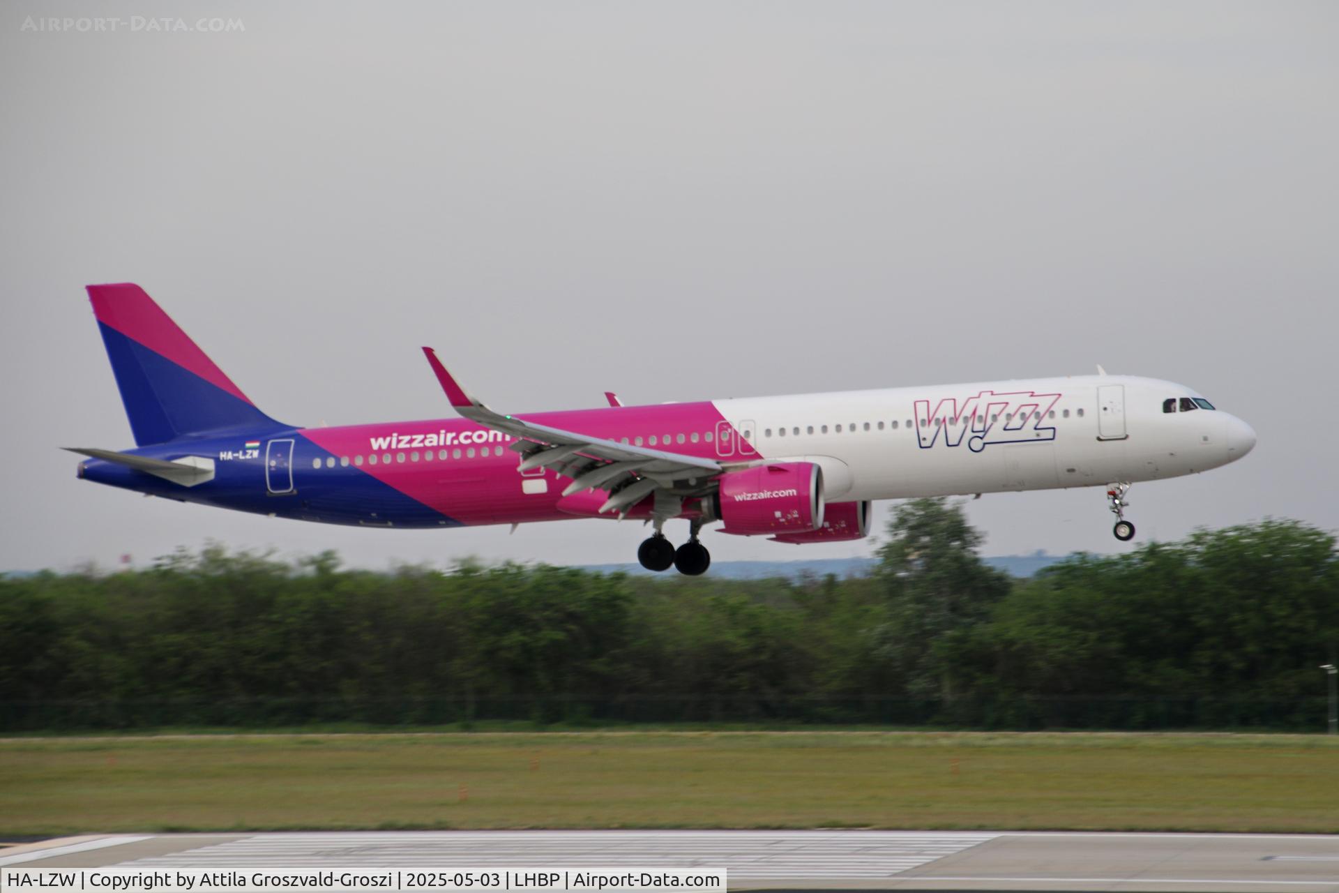 HA-LZW, 2022 Airbus A321-271NX C/N 10929, LHBP - Budapest Liszt Ferenc International Airport, Budapest, Hungary
