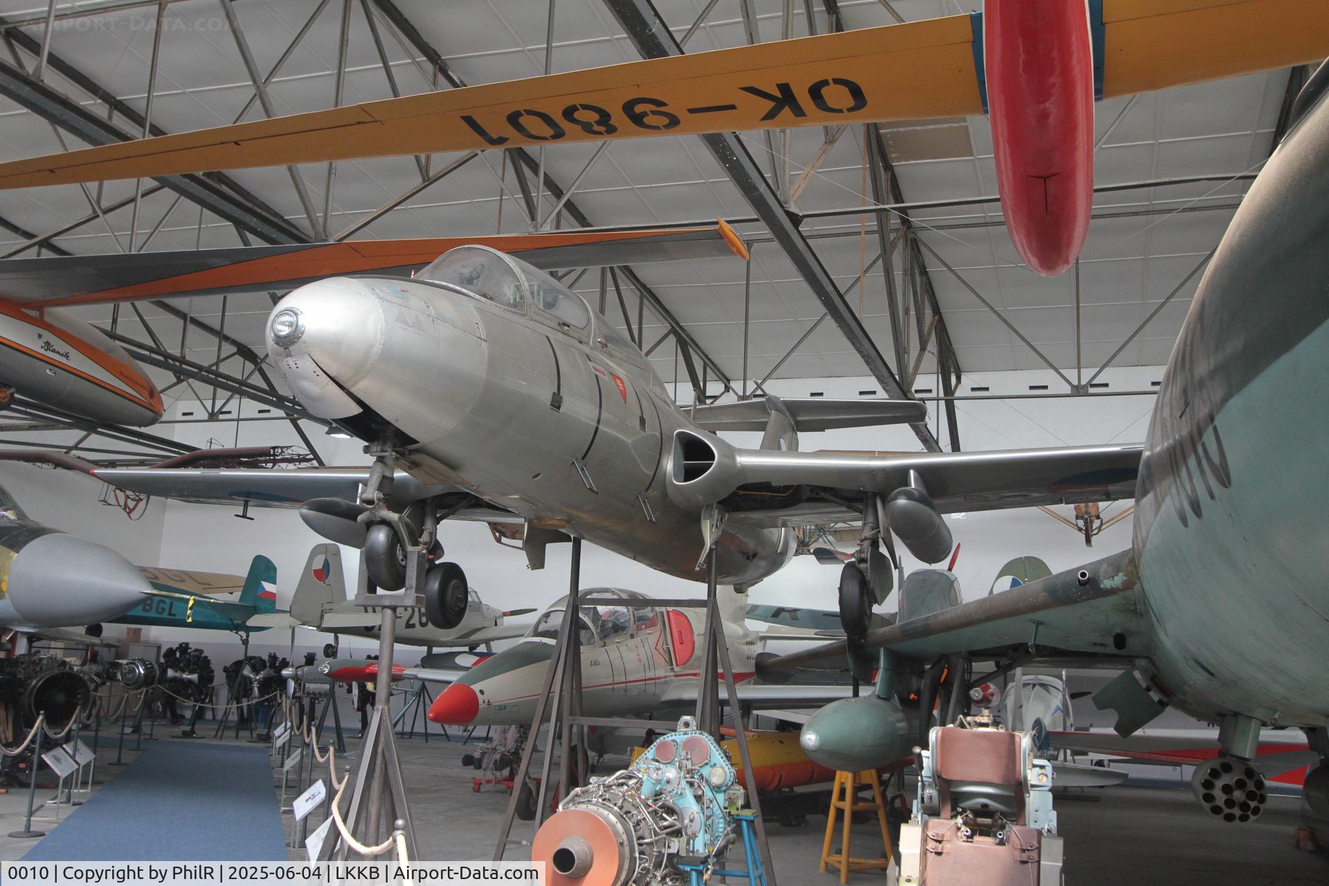 0010, 1967 Aero L-29 Delfin C/N 190010, 0010 1963 Aero L-29 Delfin Kbely Aviation Museum