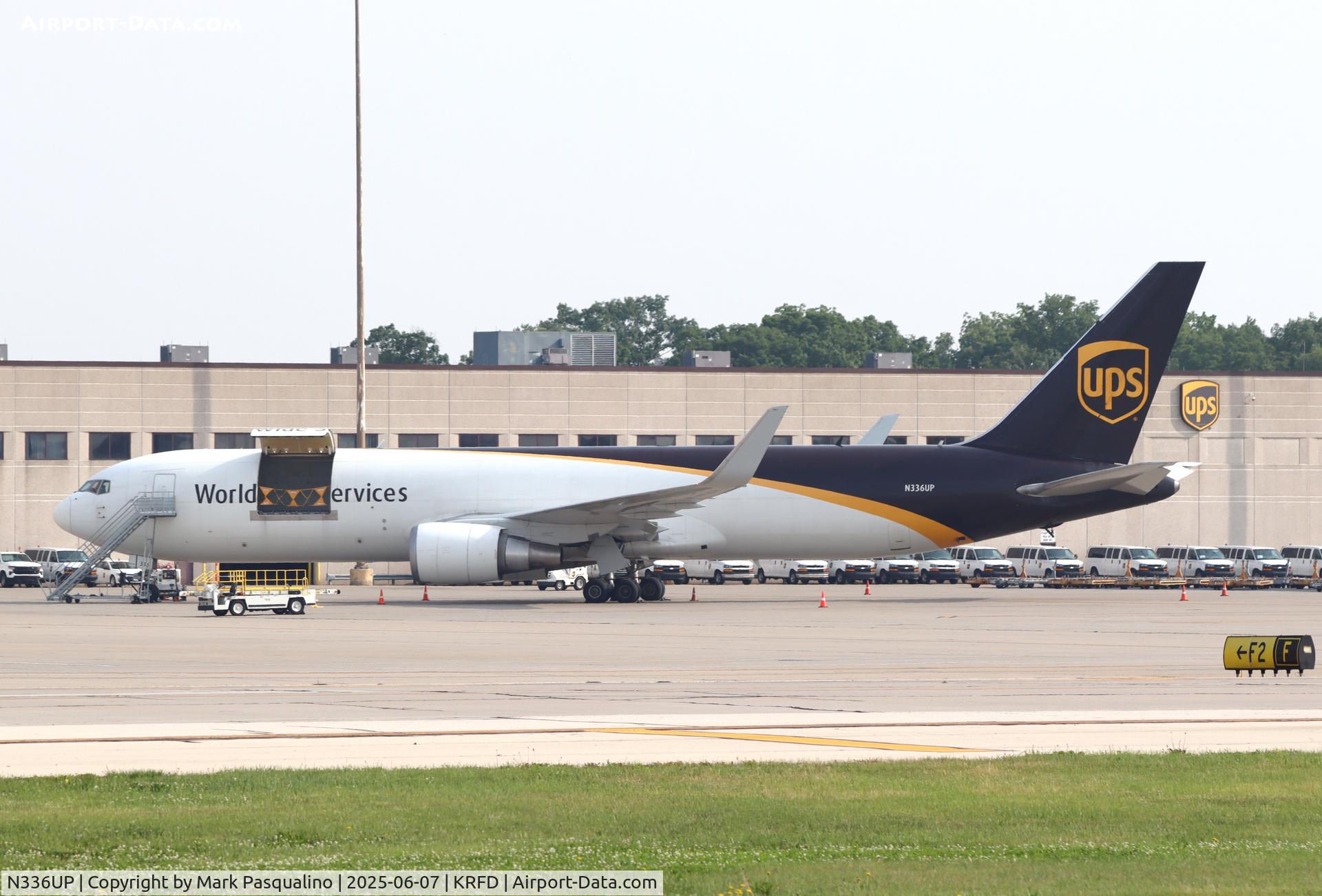 N336UP, 2009 Boeing 767-34AF C/N 37857, Boeing 767-34AF