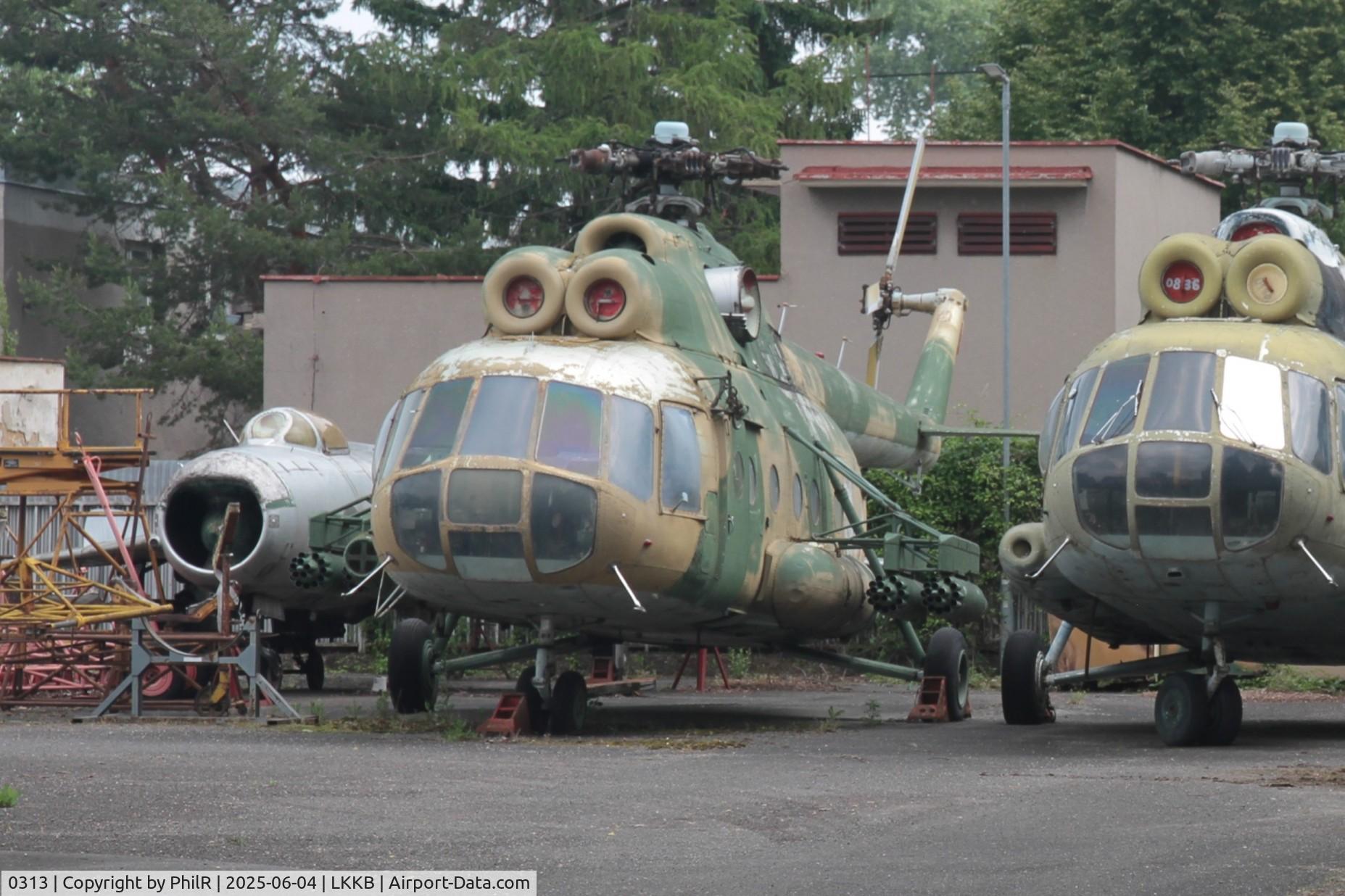 0313, Mil Mi-8T Hip C/N 0313, 0313 1973 Mil Mi-8T Kbely Aviation Museum