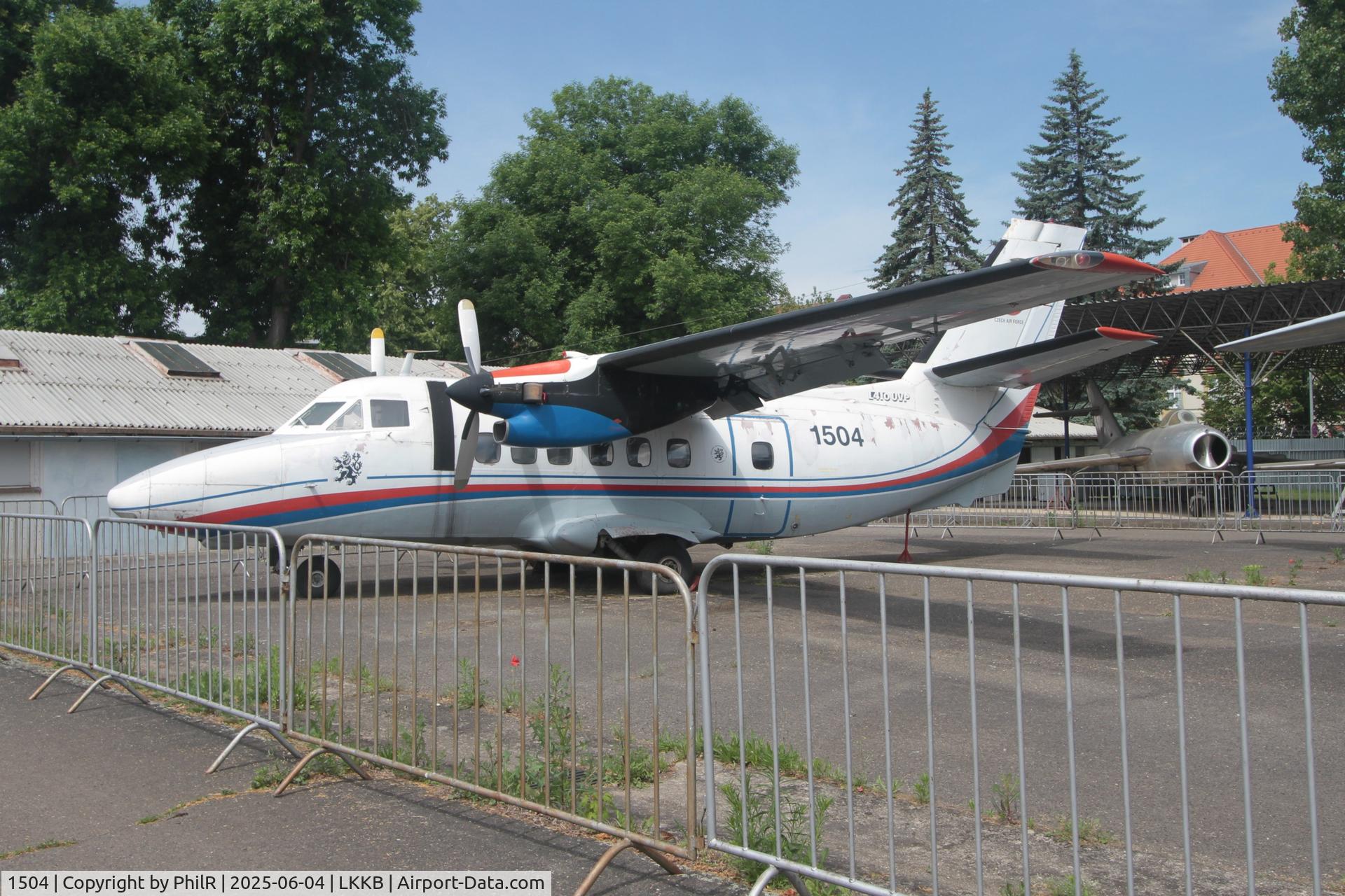 1504, 1985 Let L-410-UVP Turbolet C/N 851504, 1504 1985 Let L-410 UVP Kbely Aviation Museum