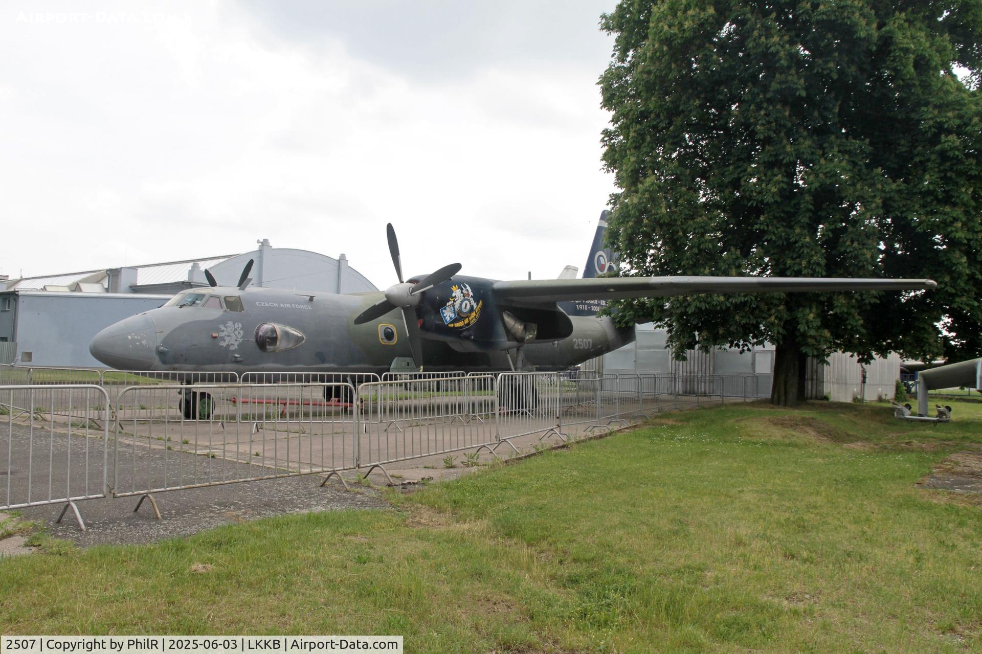 2507, Antonov An-26 C/N 12507, 2507 1982 Antonov An-26 Kbely Aviation Museum