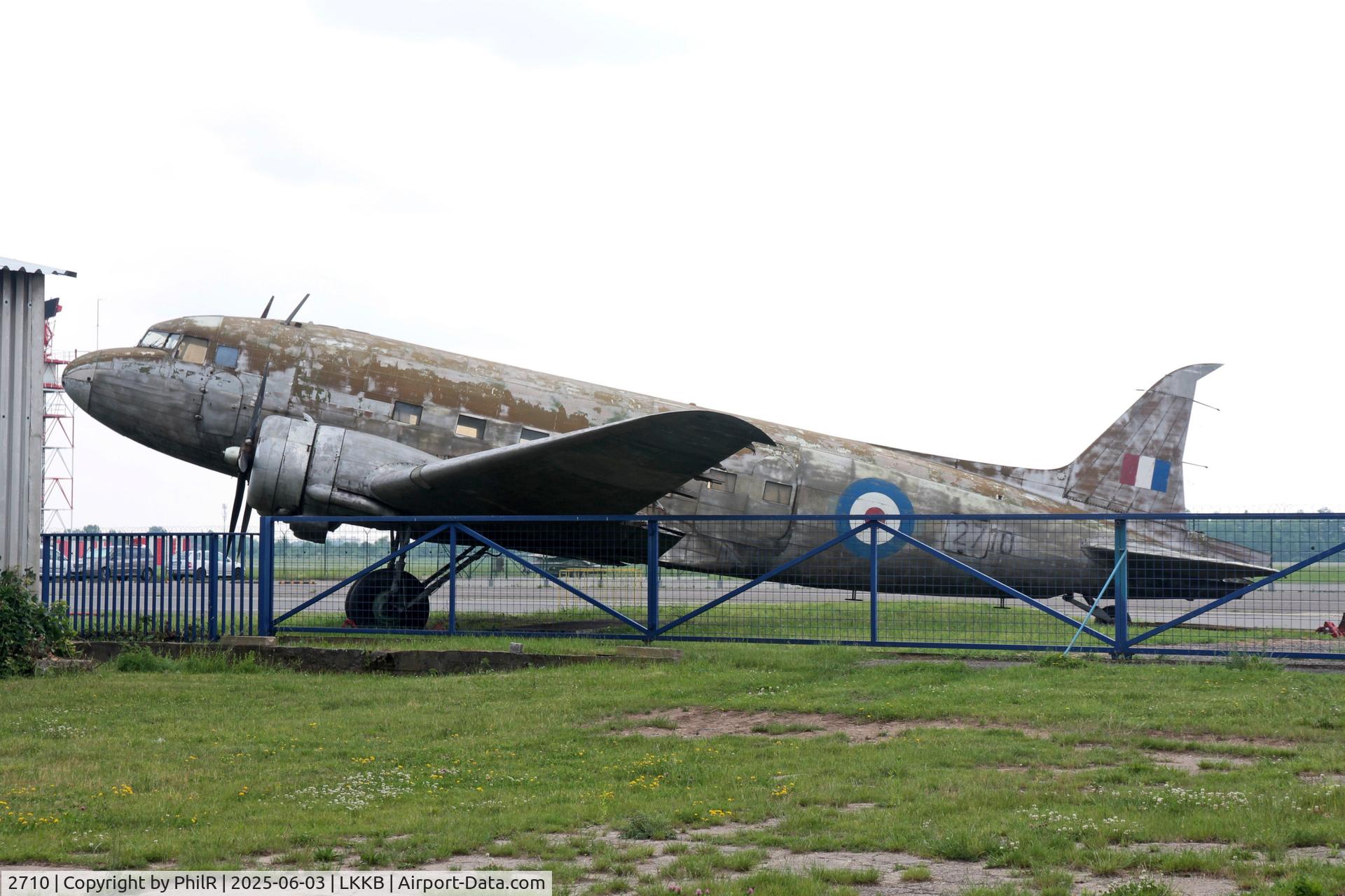 2710, Lisunov Li-2D Cab C/N 23442710, 2710 1949 Lisunov Li-2P Kbely Aviation Museum