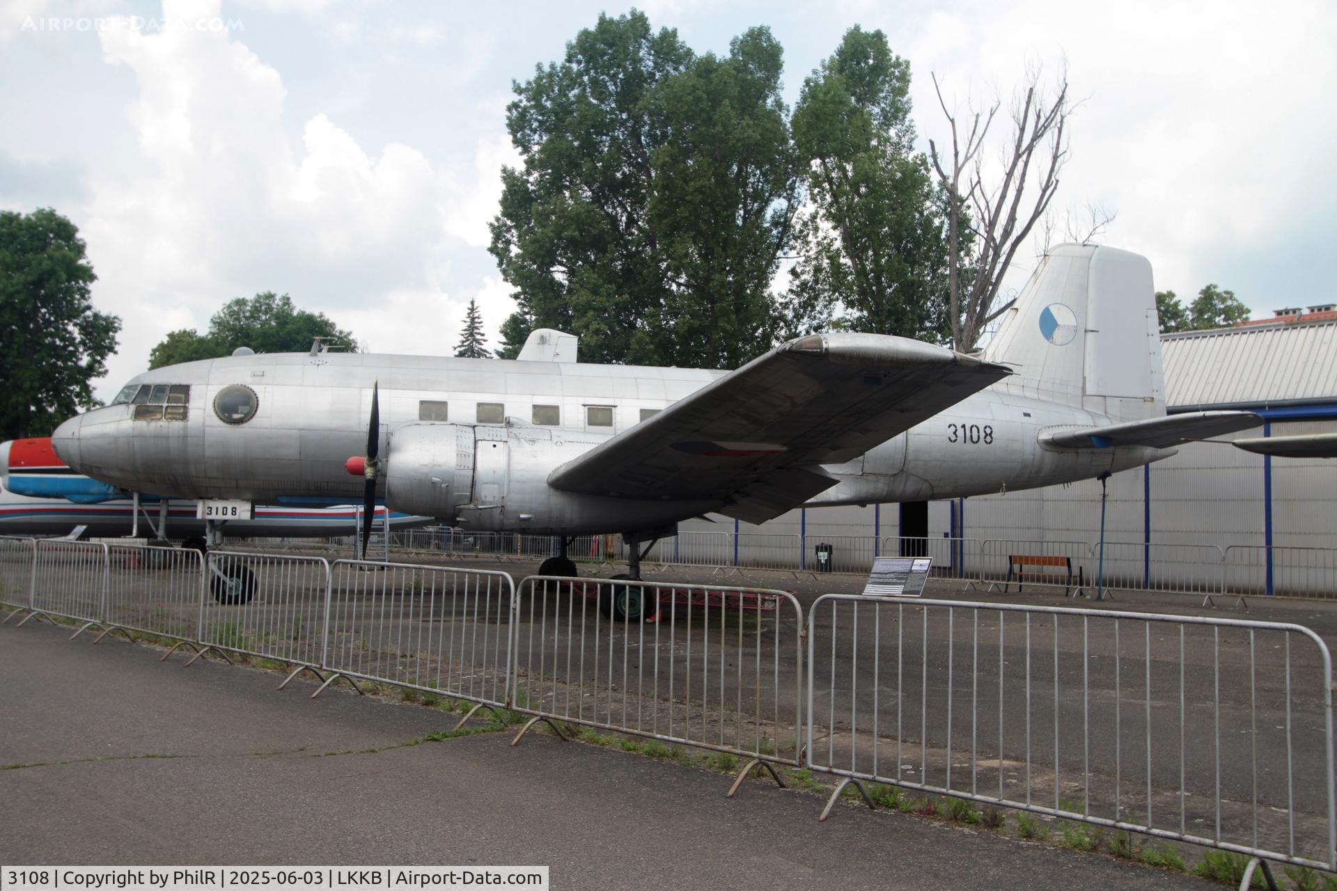 3108, 1959 Avia Av-14T C/N 813108, 3108 c1959 Avia 14T Kbely Aviation Museum
