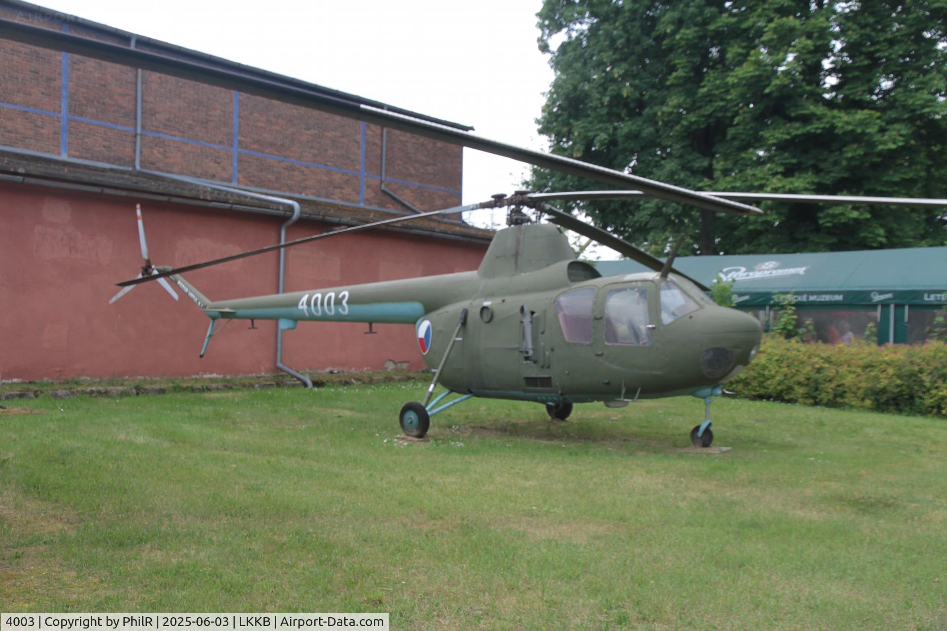 4003, Mil MI-1Wb C/N 404003, 4003 PZL Swidnik SM-1 Wb Kbely Aviation Museum