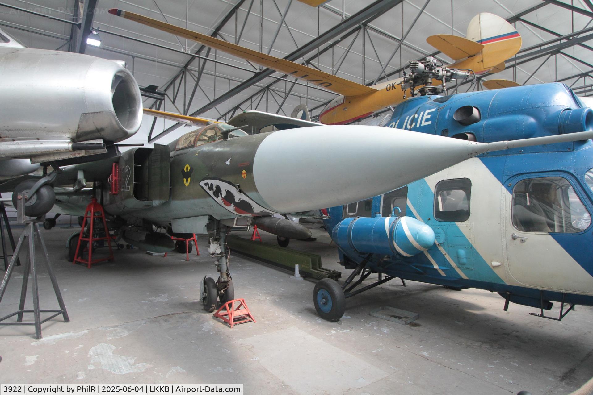 3922, 1978 Mikoyan-Gurevich MIG-23MF C/N 0390213922, 3922 1979 Mikoyan-Gurevich MiG-23MF Kbely Aviation Museum