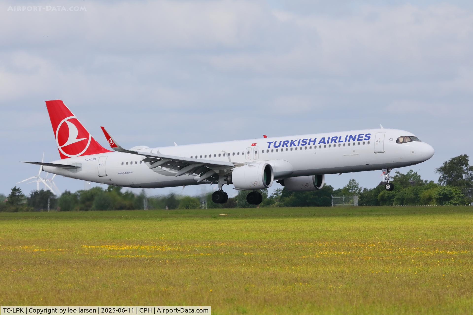 TC-LPK, 2024 Airbus A321-271 NX C/N 12157, Copenhagen 11.6.2025
