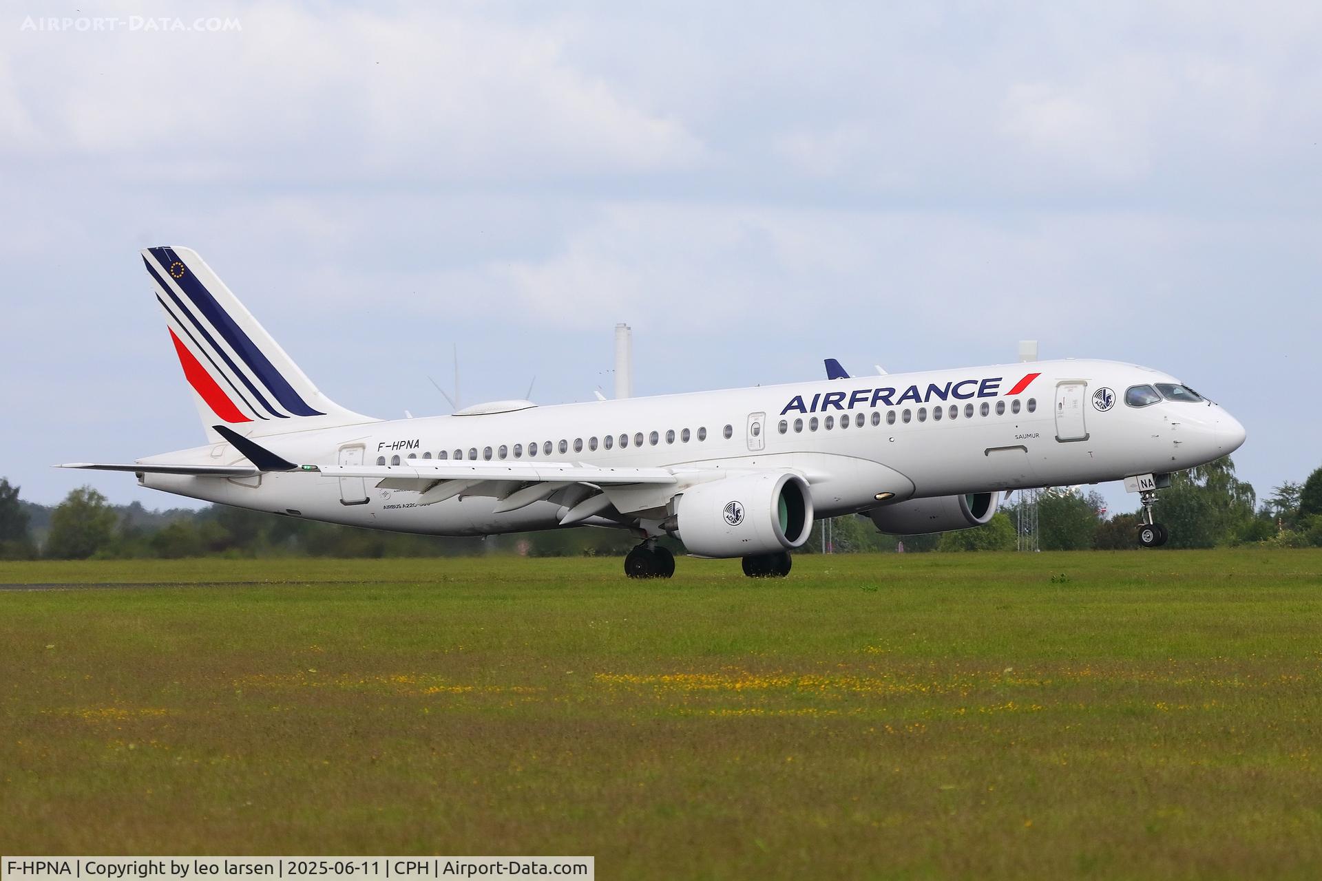 F-HPNA, 2023 Airbus A220-300 C/N 55227, Copenhagen 11.6.2025