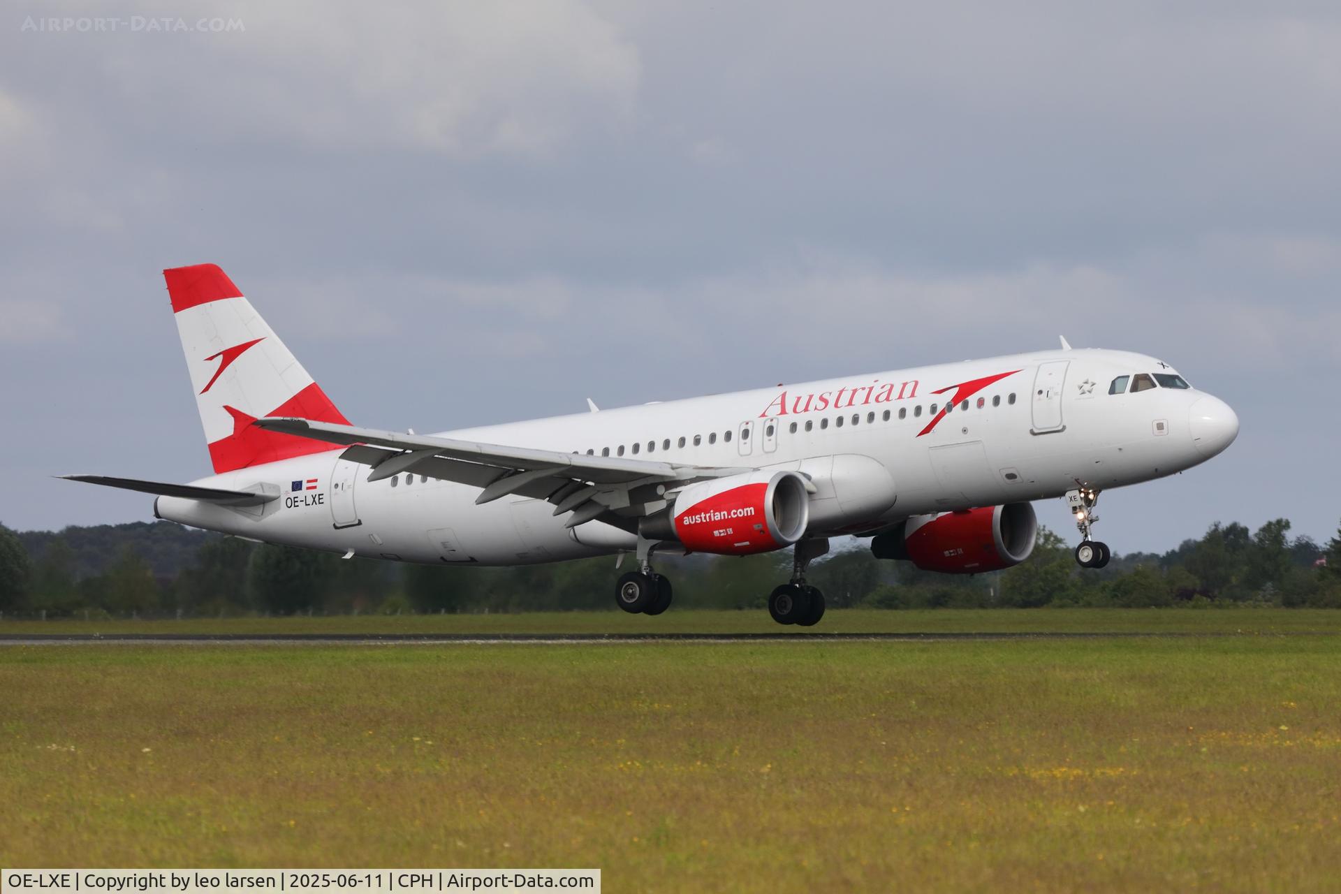 OE-LXE, 2008 Airbus A320-216 C/N 3532, Copenhagen 11.6.2025