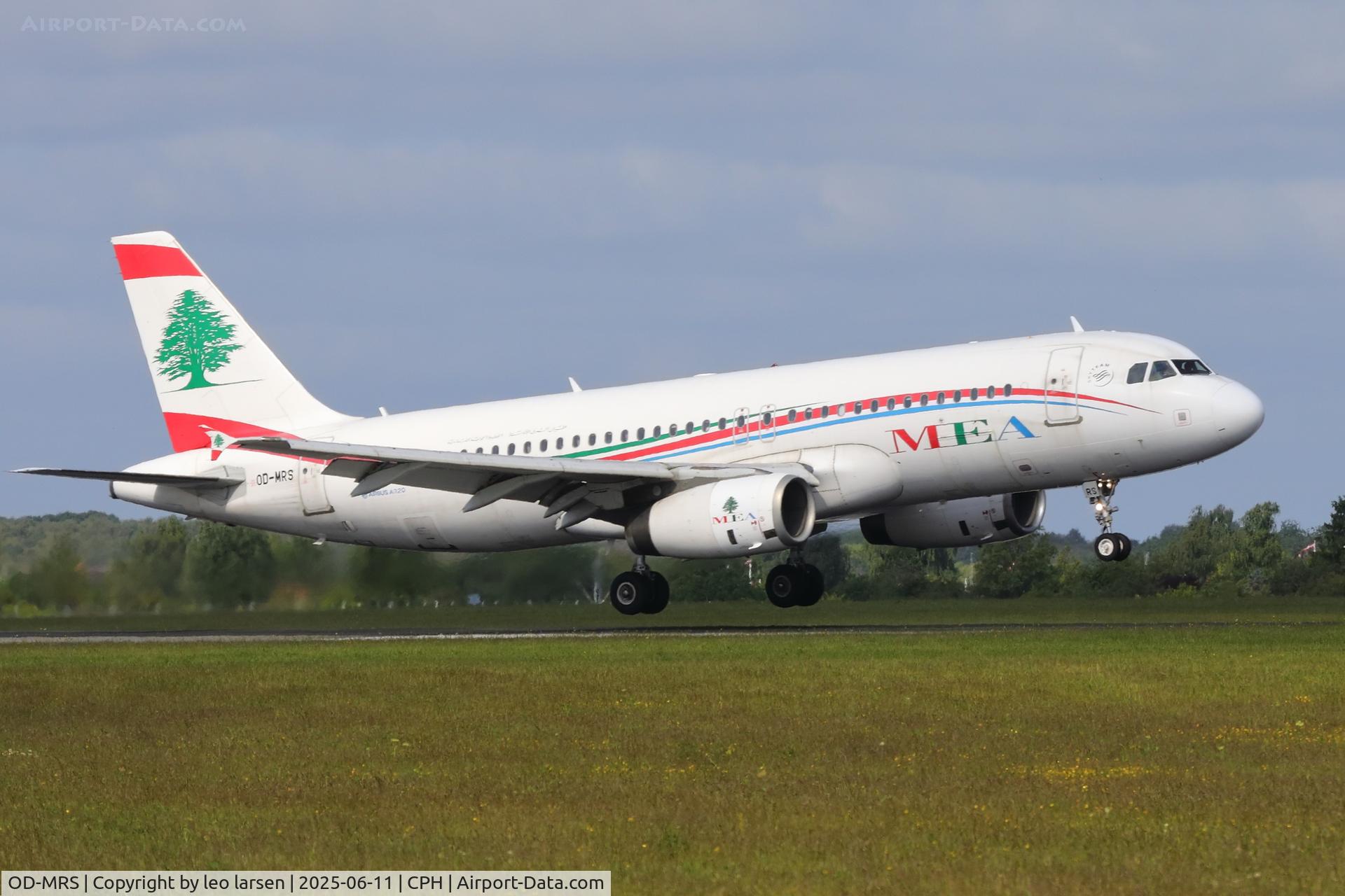 OD-MRS, 2009 Airbus A320-232 C/N 3804, Copenhagen 11.6.2025