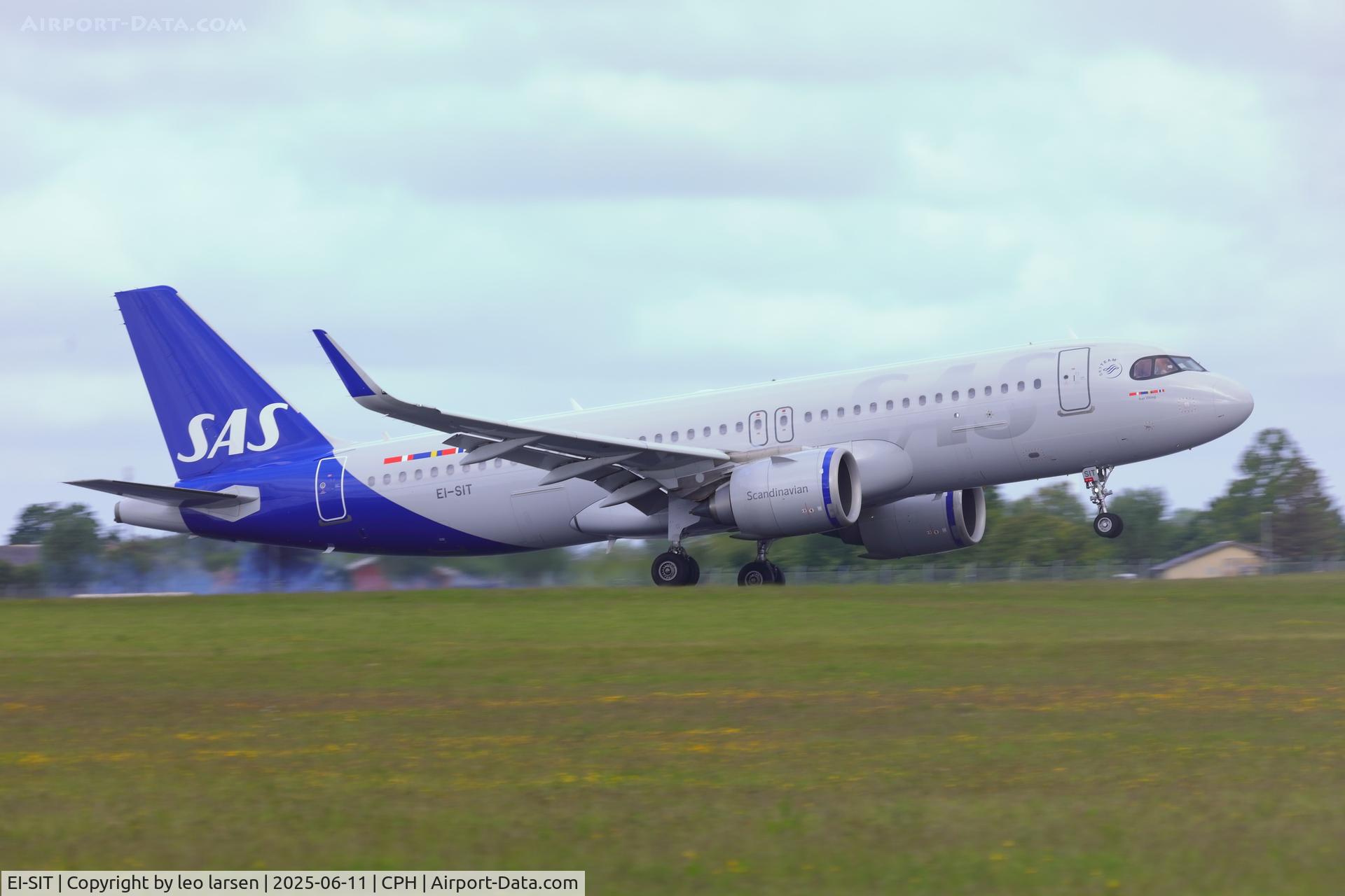 EI-SIT, 2022 Airbus A320-251N C/N 10937, Copenhagen 11.6.2025
